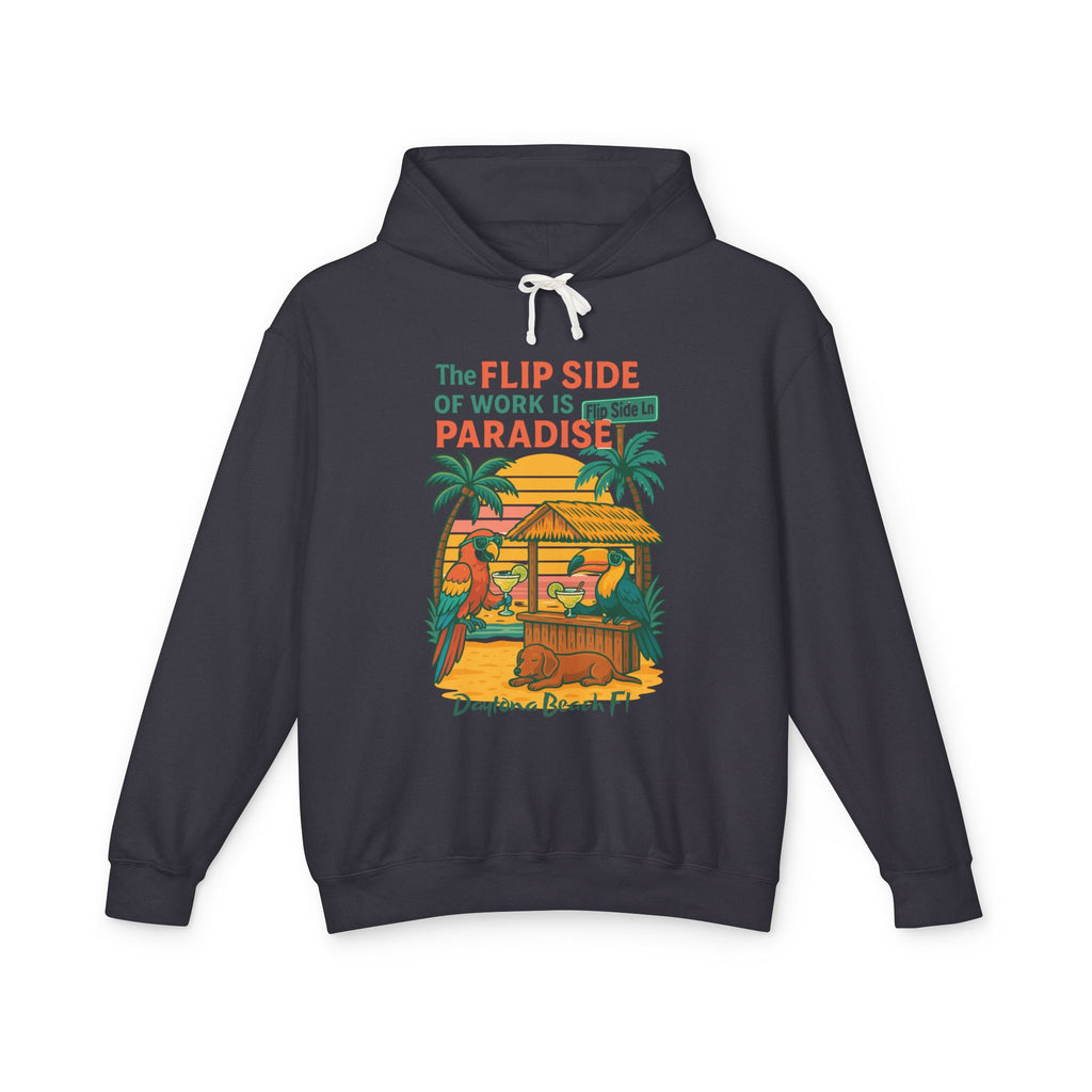 Flip Side Ln  Lightweight Comfort Colors Hoodie - Jimmy Buffet Style