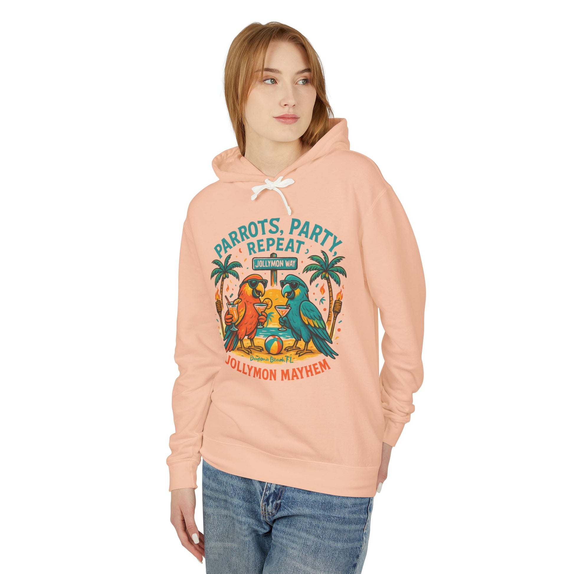 Jollymon Way  Lightweight Comfort Colors Hoodie - Jimmy Buffet Style