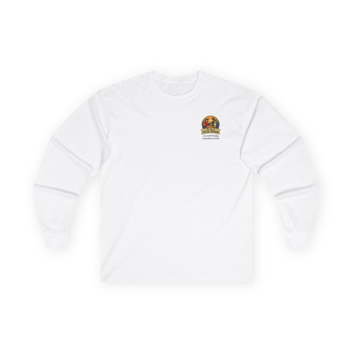 Long Sleeve Tee — The Great Pizza Safari Graphic Shirt