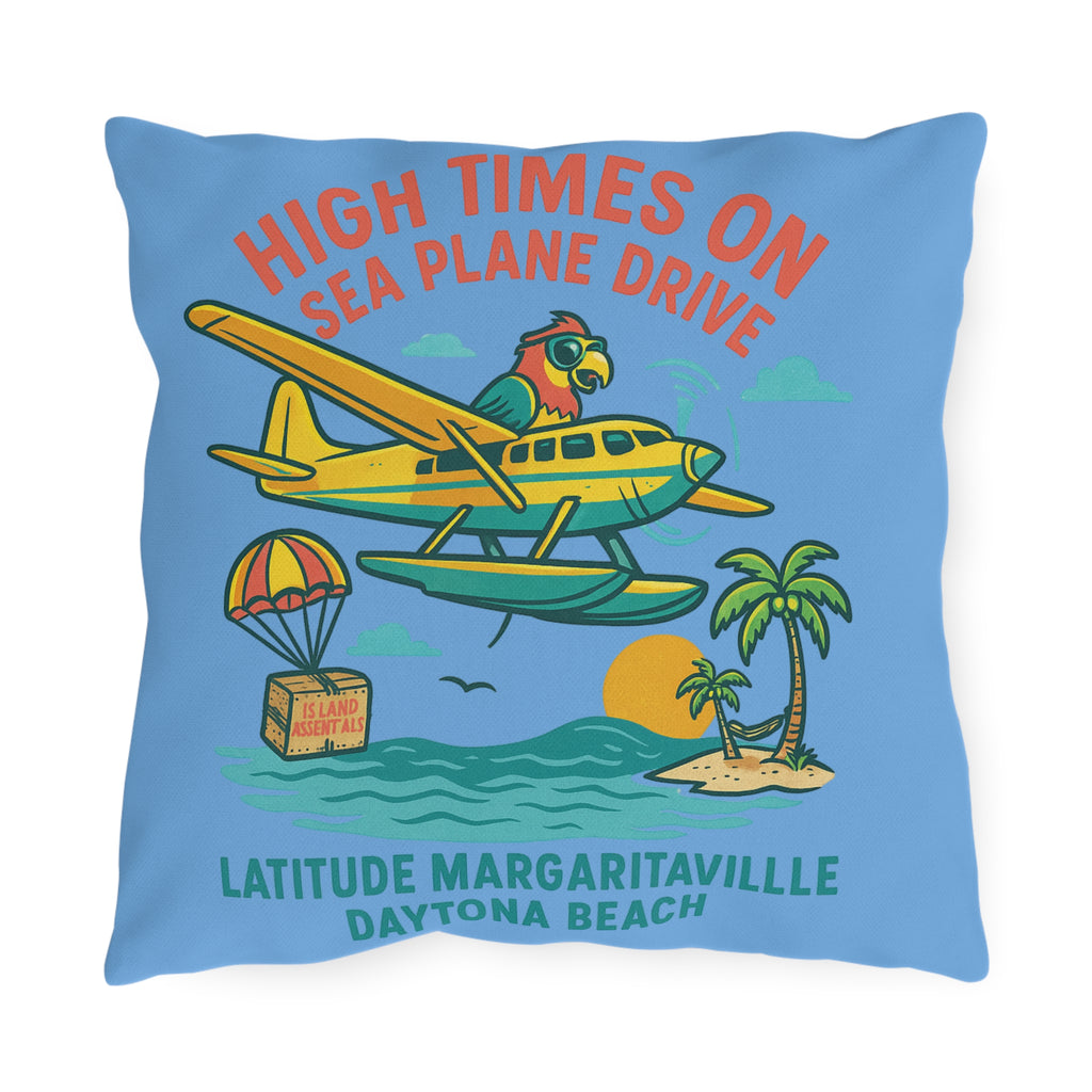Latitude Margaritaville Tropical Outdoor Pillow for  Sea plane dr gifts latitude House Cushion for Summer Patio Accent Fun Outdoor  Decor