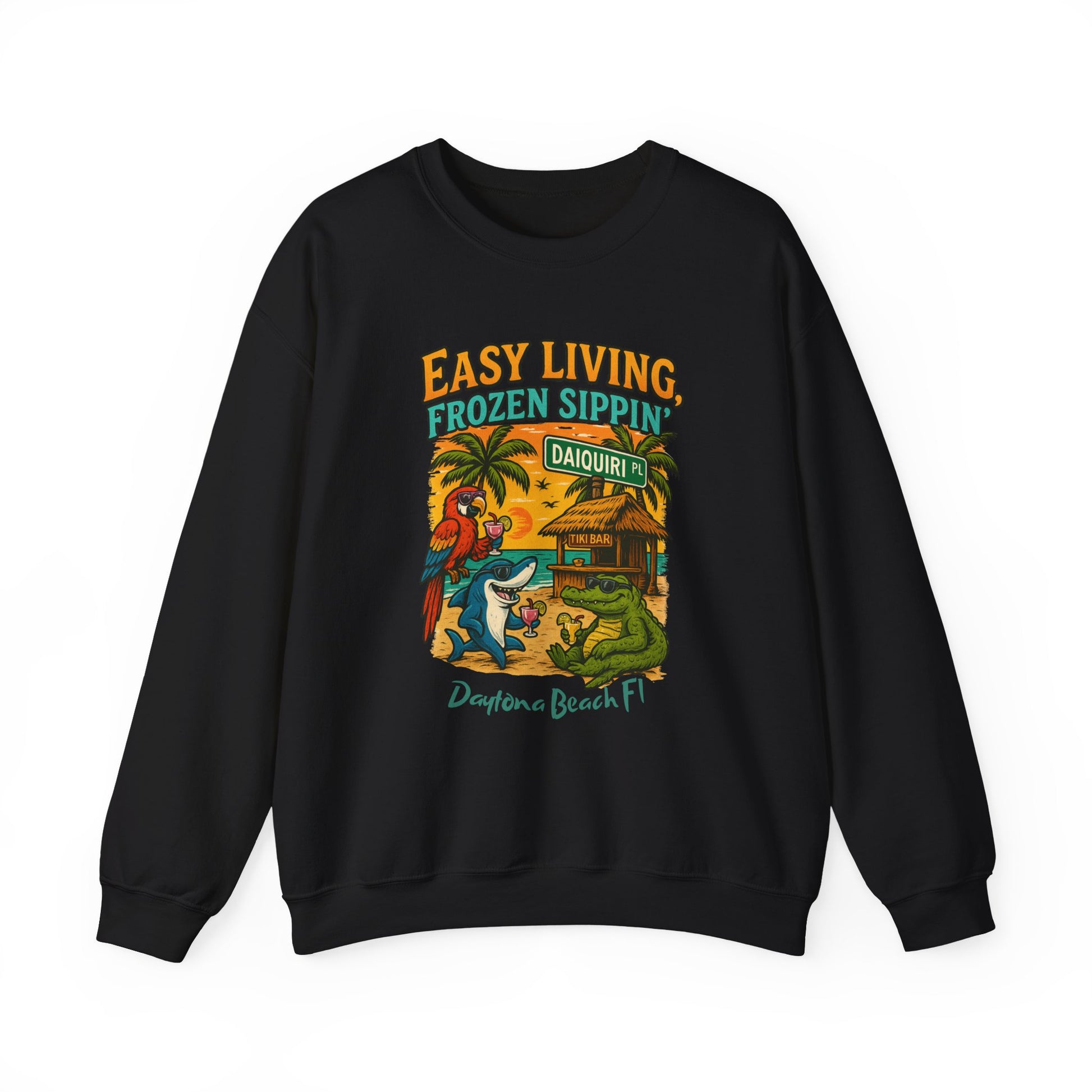 Daquiri Place  Crewneck Sweatshirt - Jimmy Buffet Style