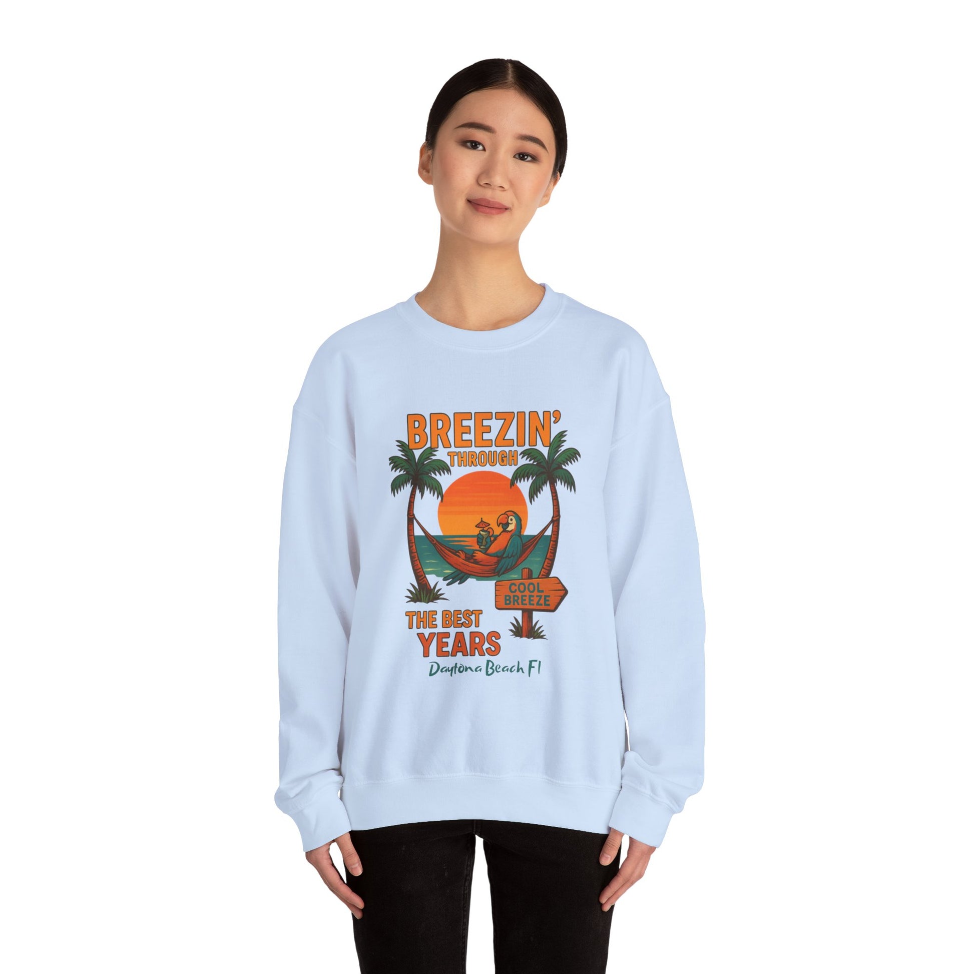 Cool Breeze dr  Crewneck Sweatshirt - Jimmy Buffet Style
