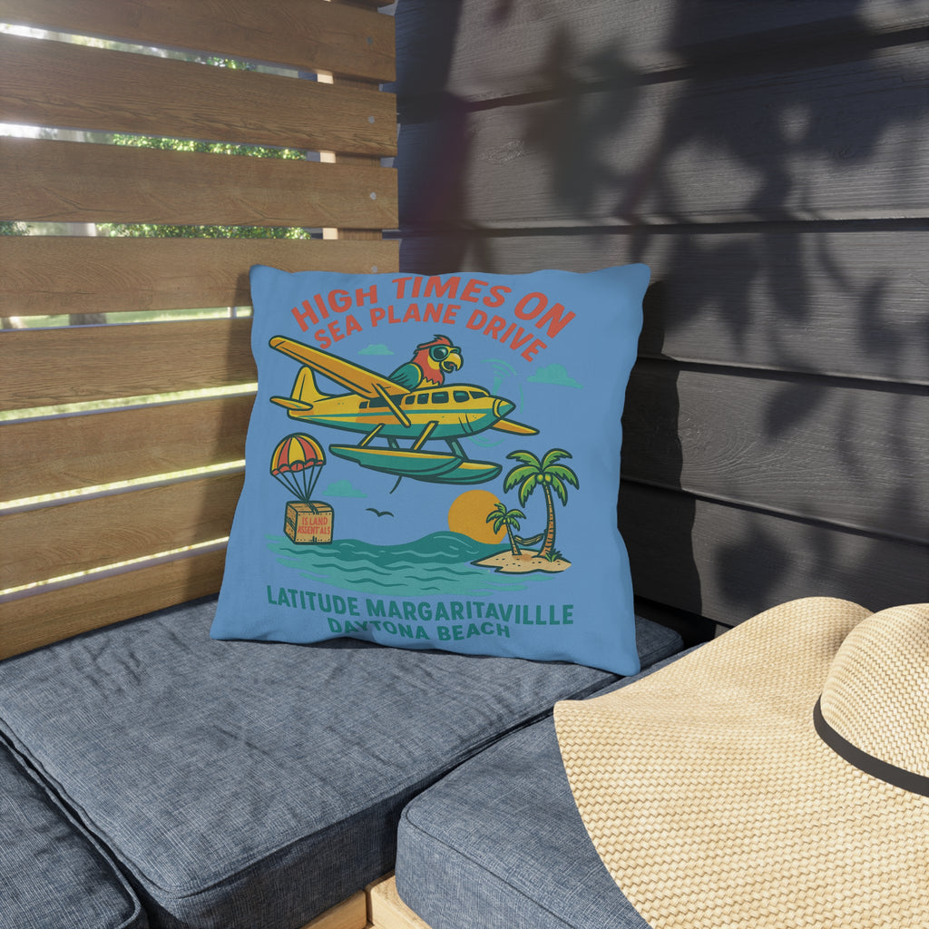 Latitude Margaritaville Tropical Outdoor Pillow for  Sea plane dr gifts latitude House Cushion for Summer Patio Accent Fun Outdoor  Decor