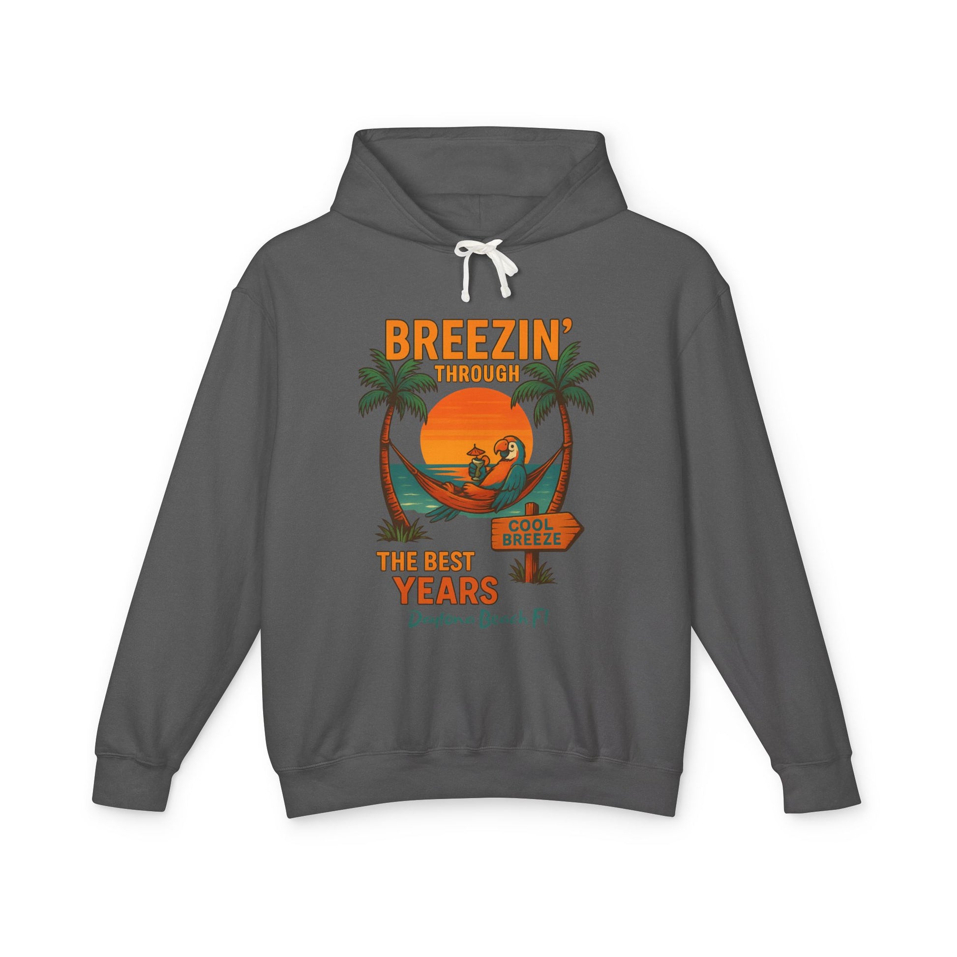 Cool Breeze dr  Lightweight Comfort Colors Hoodie - Jimmy Buffet Style