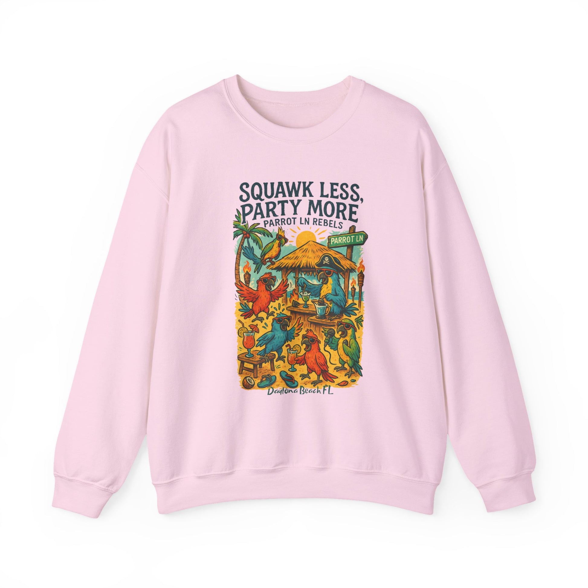 Parrot Ln   Crewneck Sweatshirt - Jimmy Buffet Style
