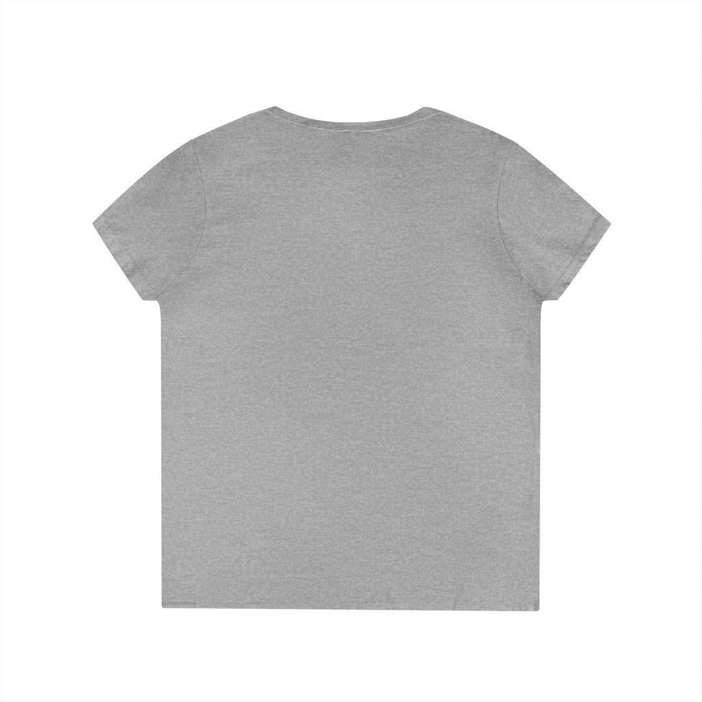 Pizza Safari Ladies' V-Neck T-Shirt — 'Pizzariaville Expedition Crew' Retro Travel Tee