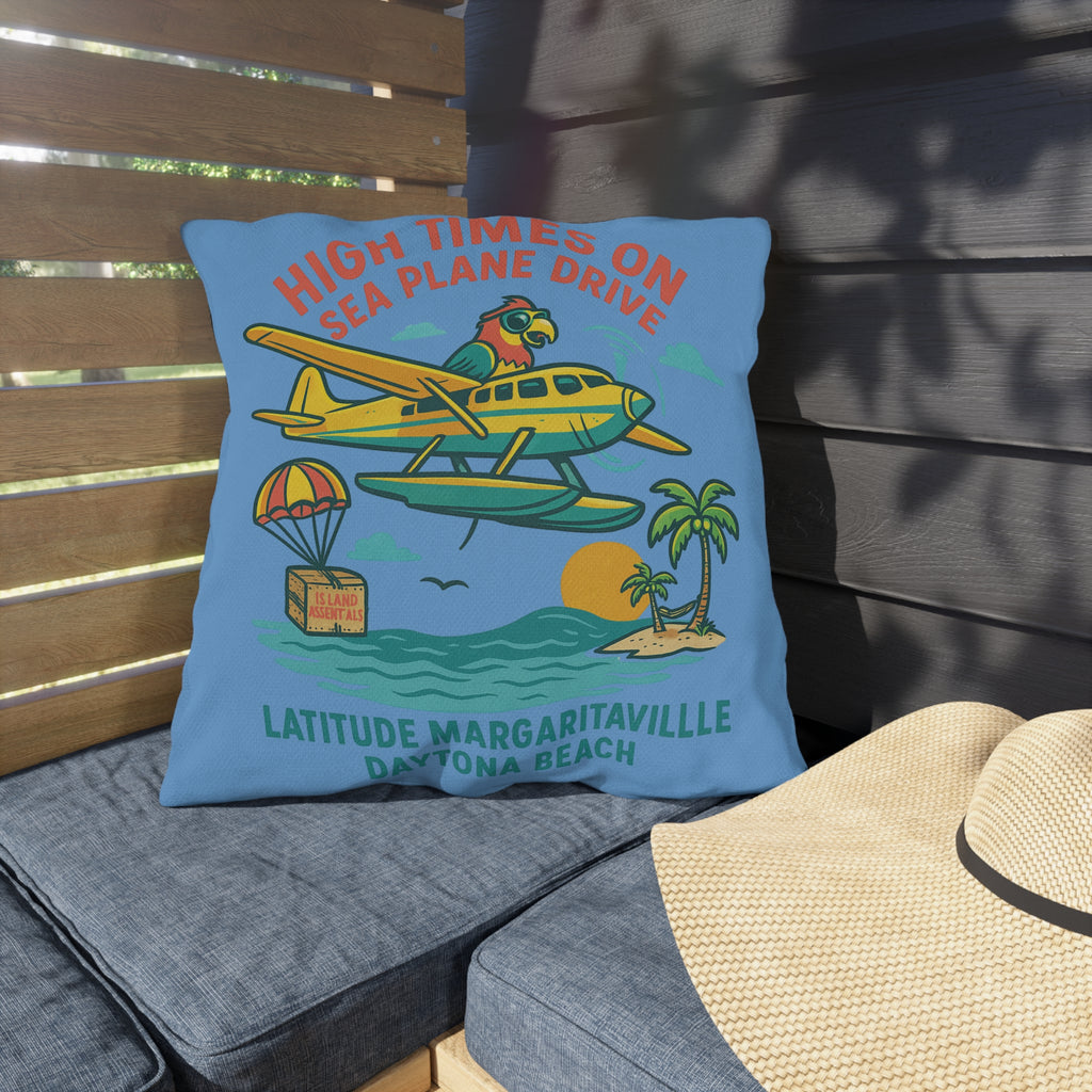 Latitude Margaritaville Tropical Outdoor Pillow for  Sea plane dr gifts latitude House Cushion for Summer Patio Accent Fun Outdoor  Decor