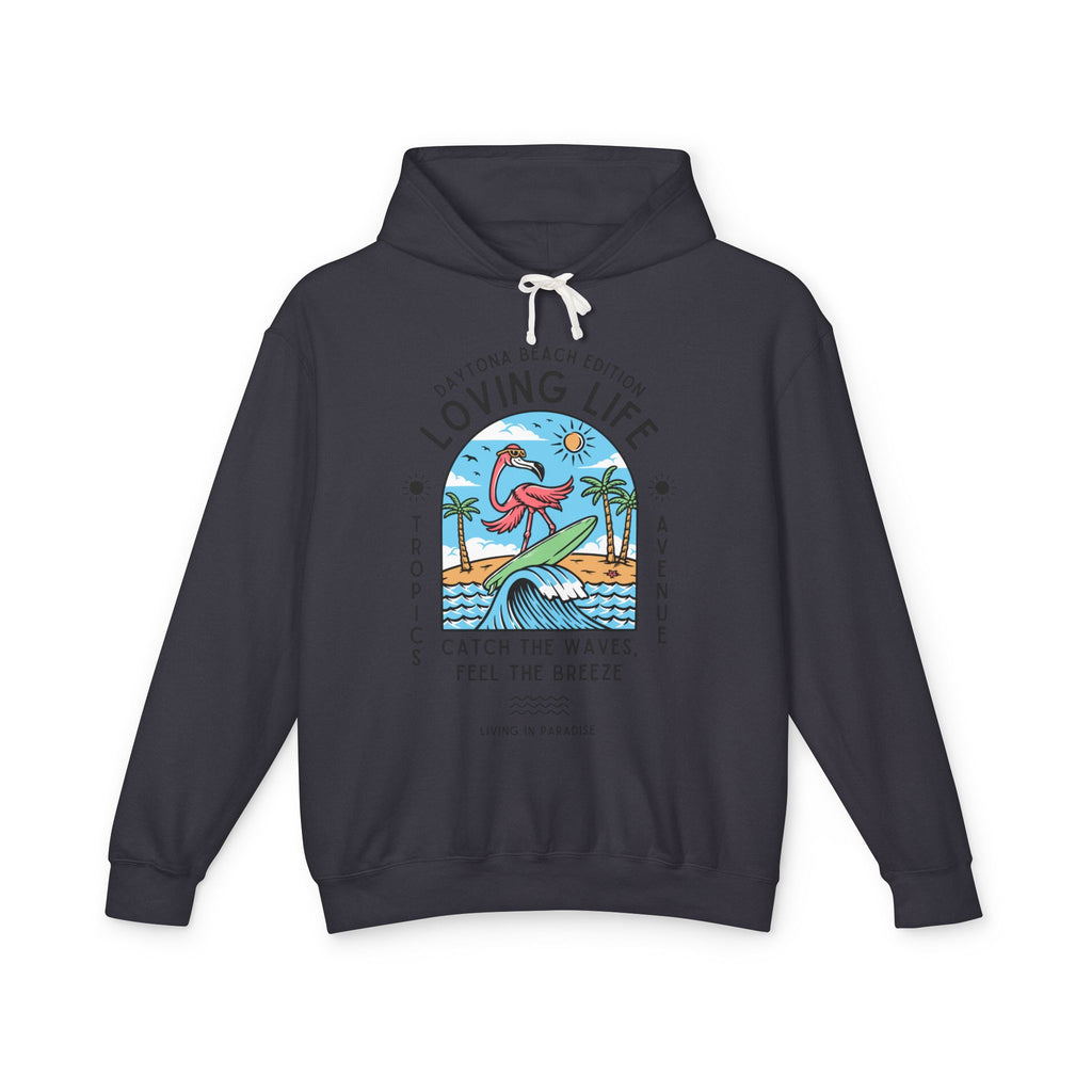 Tropics Ave Lightweight Comfort Colors Hoodie - Jimmy Buffet Style