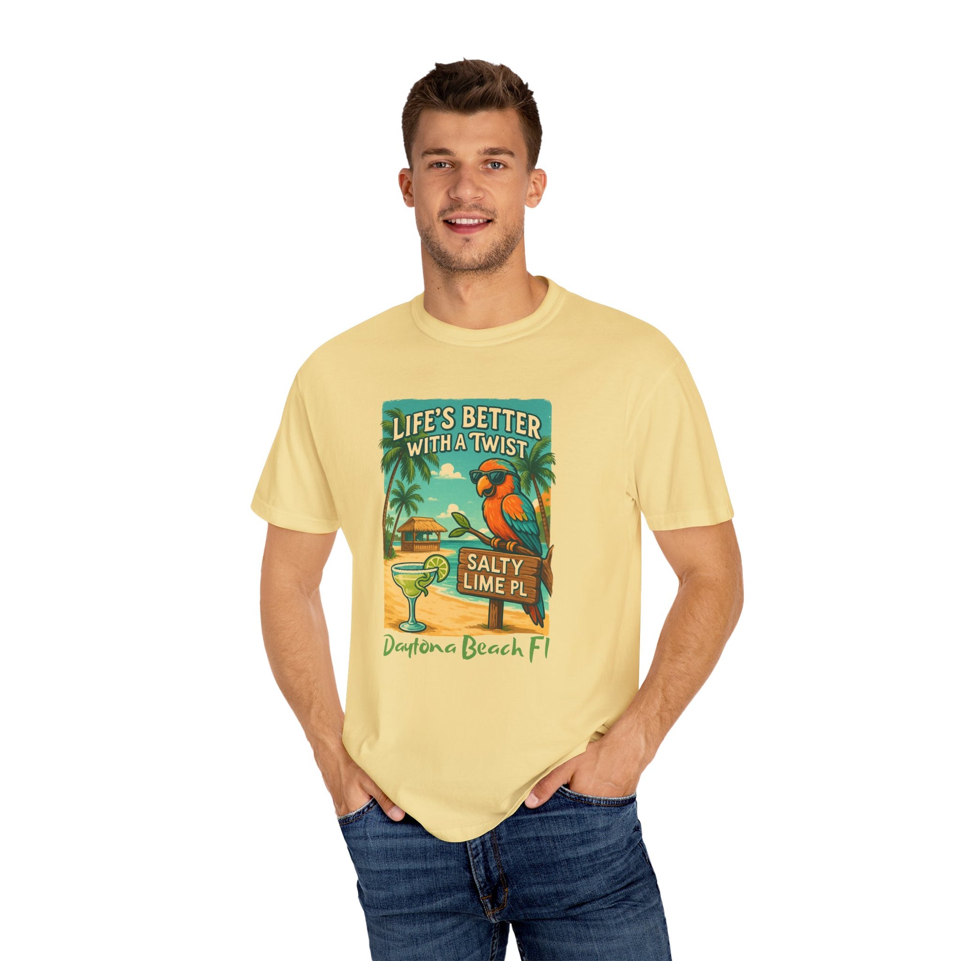 Salty Lime Pl   Jimmy Buffet Style T-Shirt