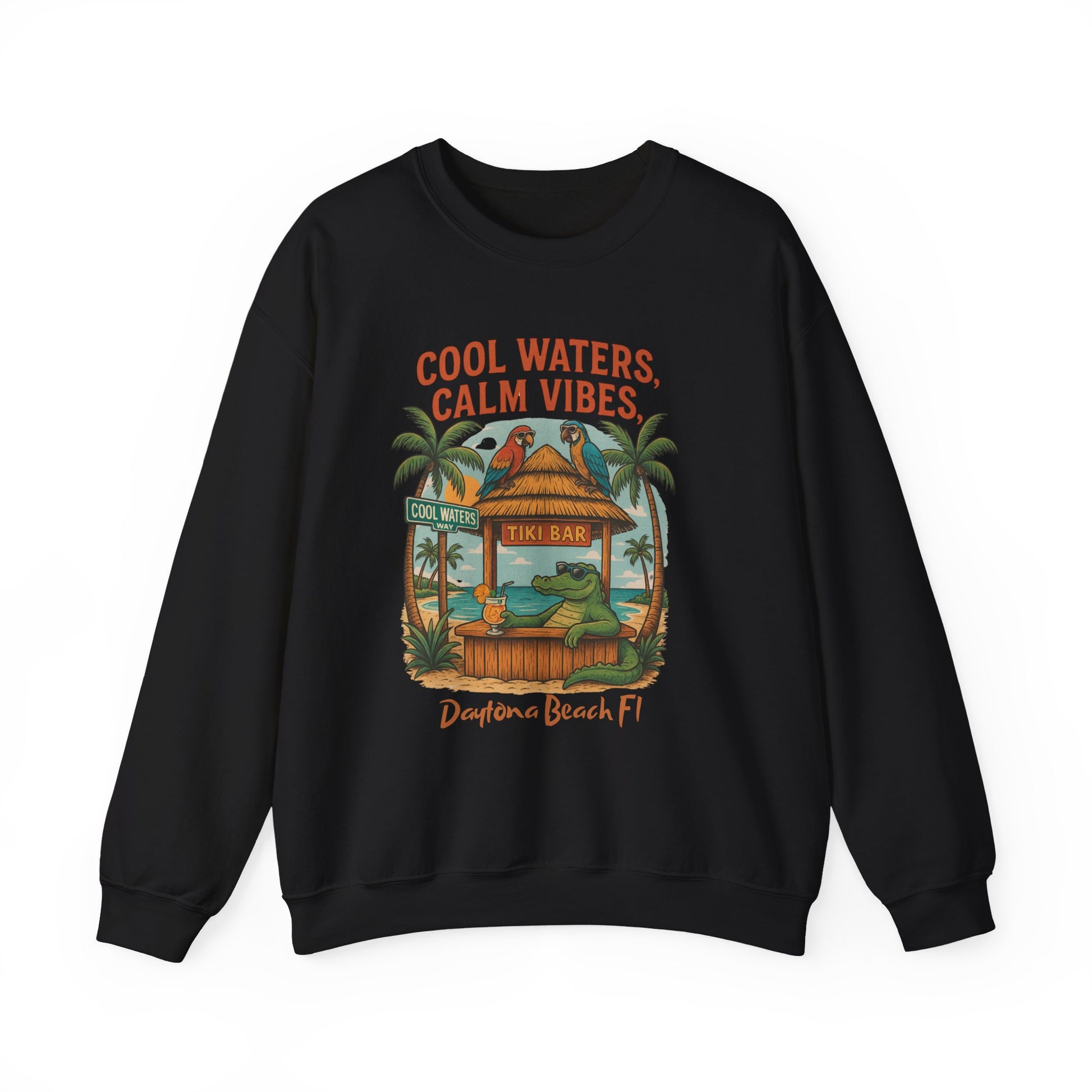 Cool Waters Crewneck Sweatshirt - Jimmy Buffet Style