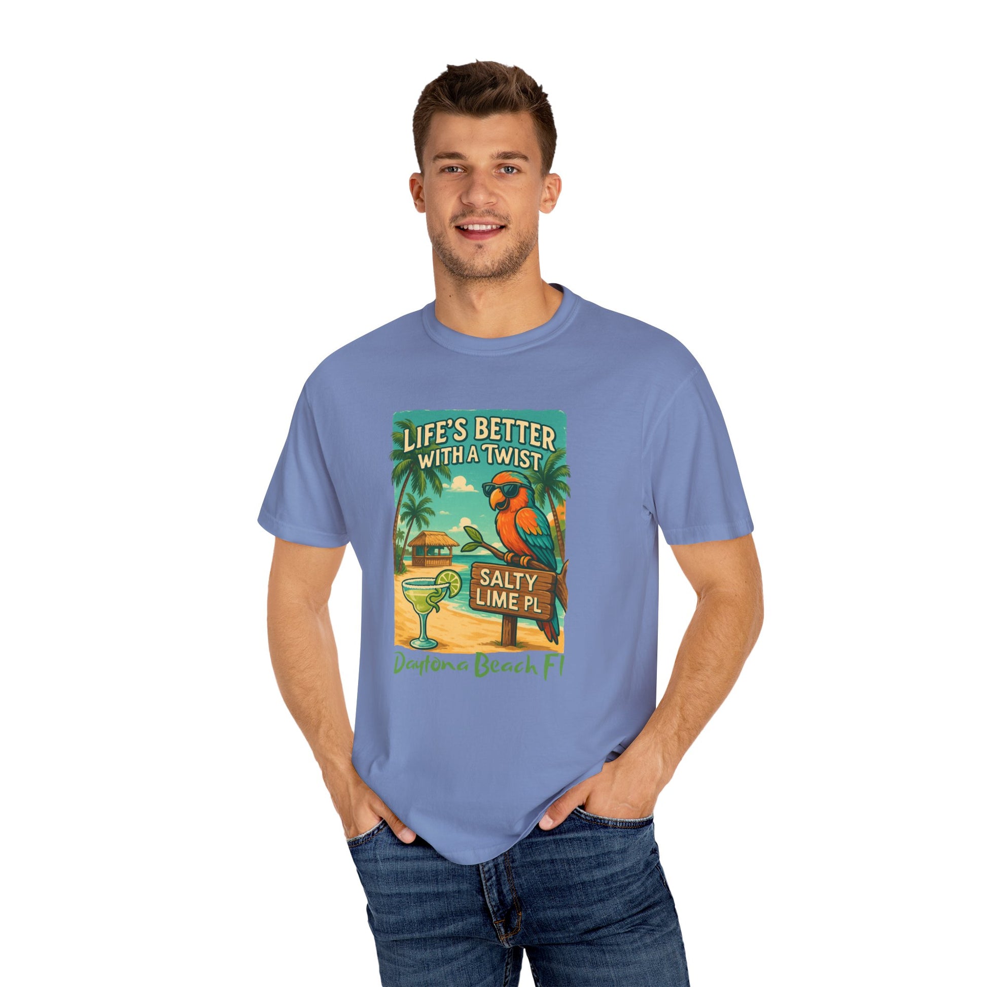 Salty Lime Pl   Jimmy Buffet Style T-Shirt
