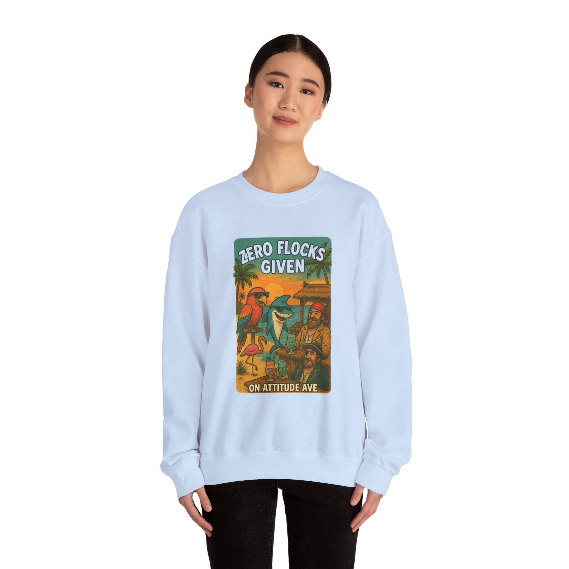 Attitude dr Crewneck Sweatshirt - Jimmy Buffet Style