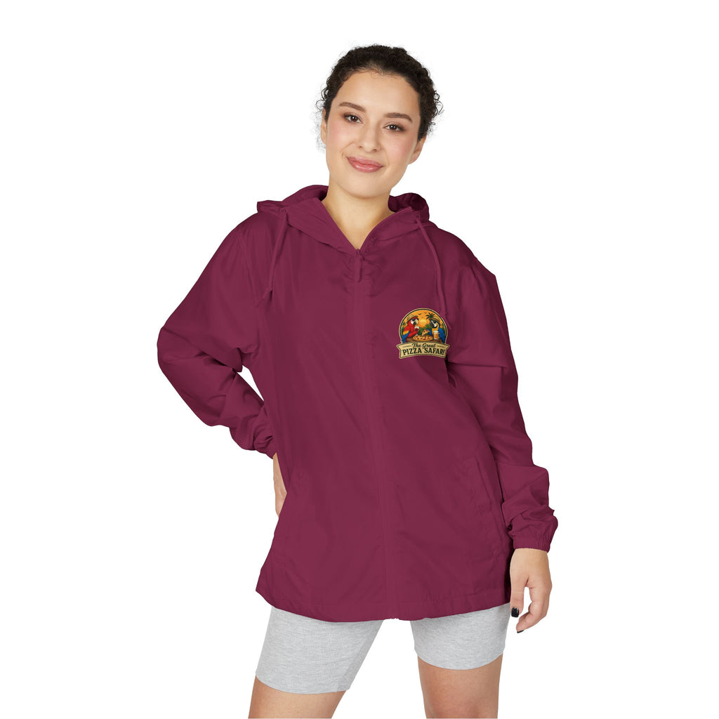 Vintage Camper Windbreaker Jacket – Pizzariaville graphic