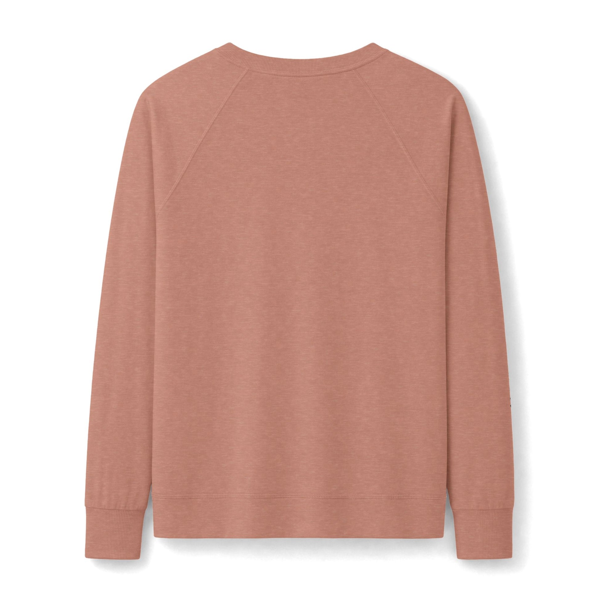 The Great Pizza Safari Crewneck French Terry — Women's Featherweight - Expedition Crew on right sleeve