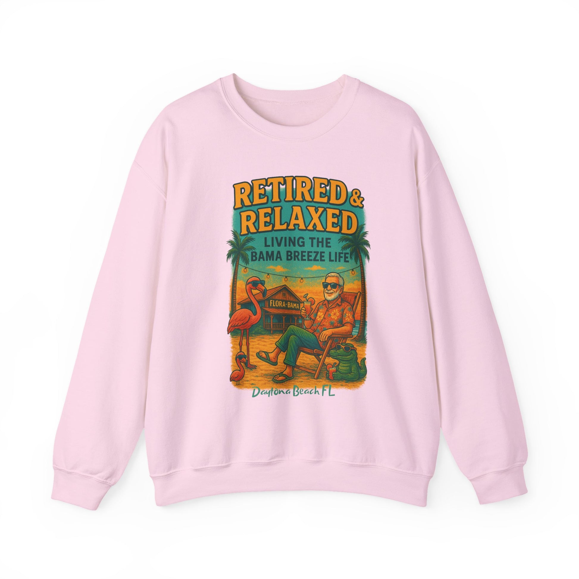 Bama Breeze Dr  Crewneck Sweatshirt - Jimmy Buffet Style