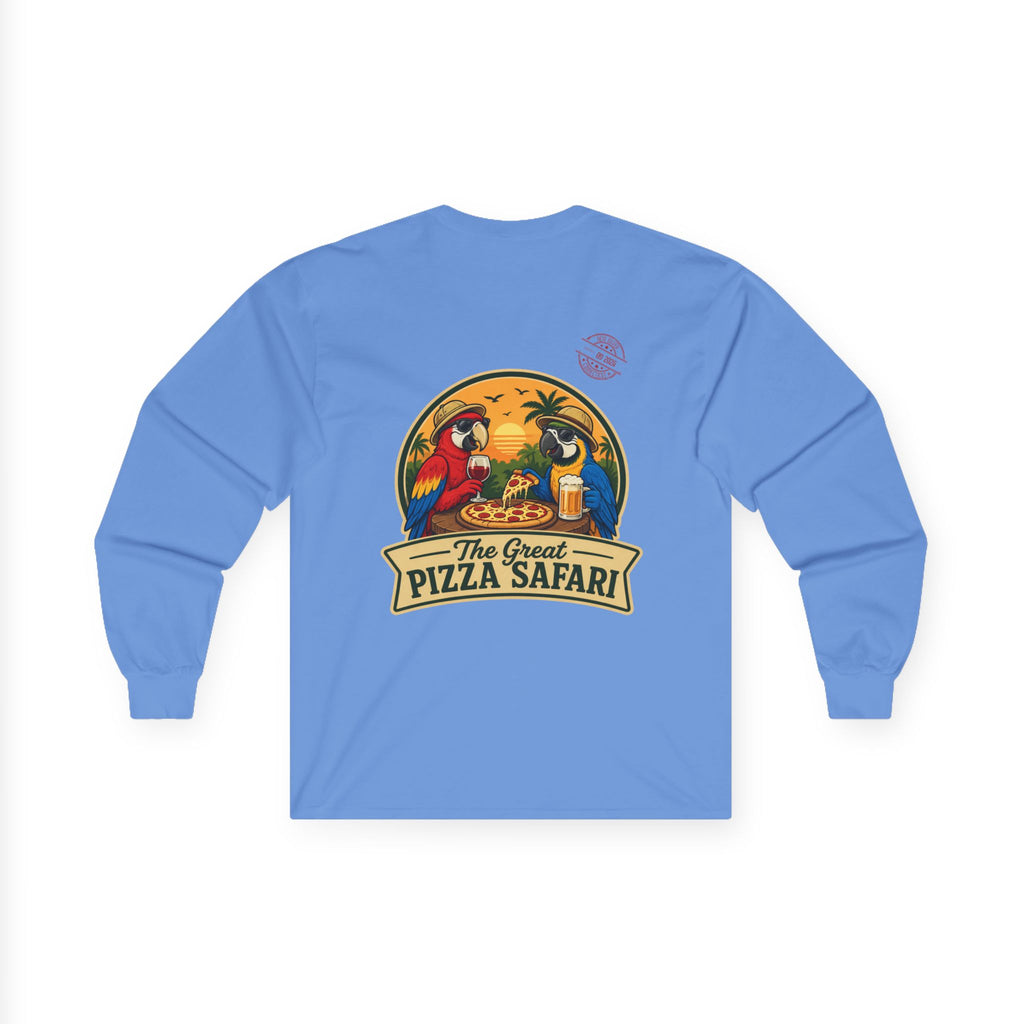 Long Sleeve Tee — The Great Pizza Safari Graphic Shirt