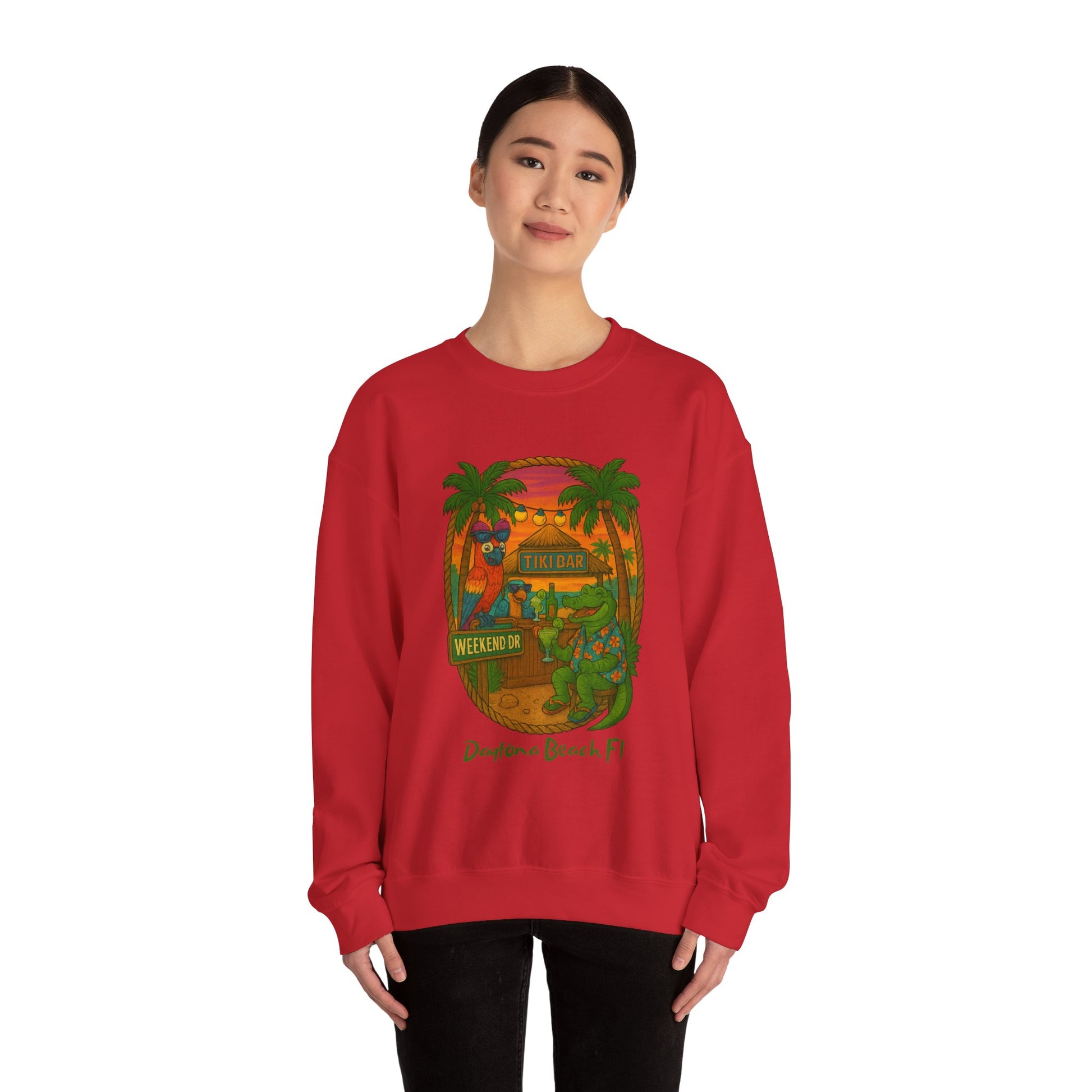 Weekend Dr  Crewneck Sweatshirt - Jimmy Buffet Style