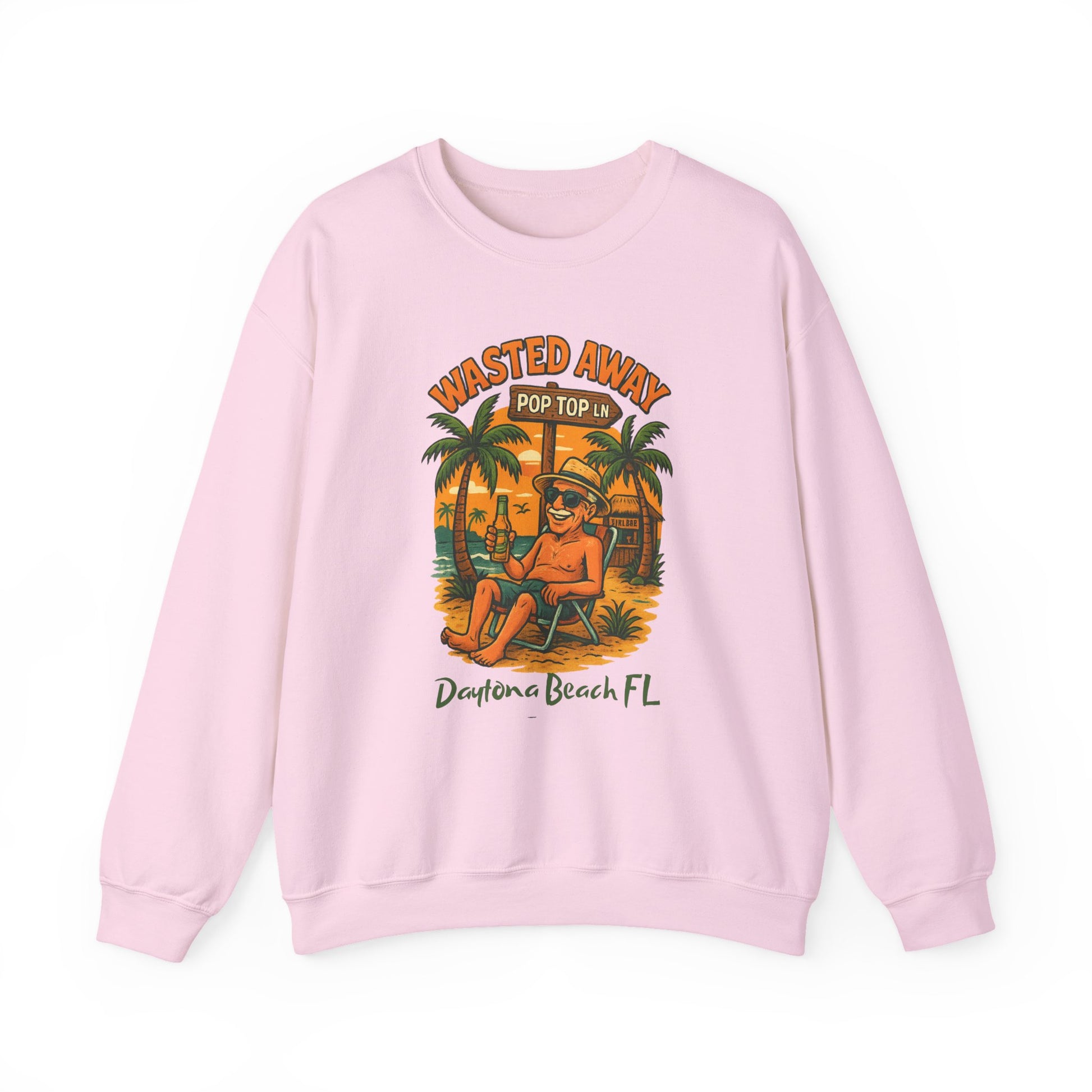Pop Top Ln Crewneck Sweatshirt - Jimmy Buffet Style