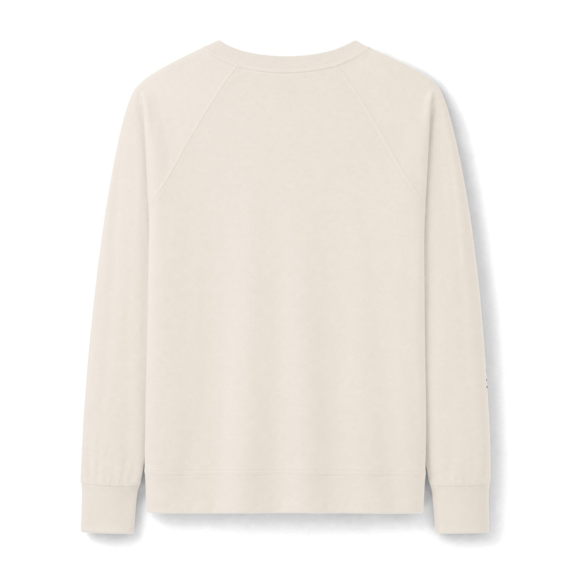 The Great Pizza Safari Crewneck French Terry — Women's Featherweight - Expedition Crew on right sleeve