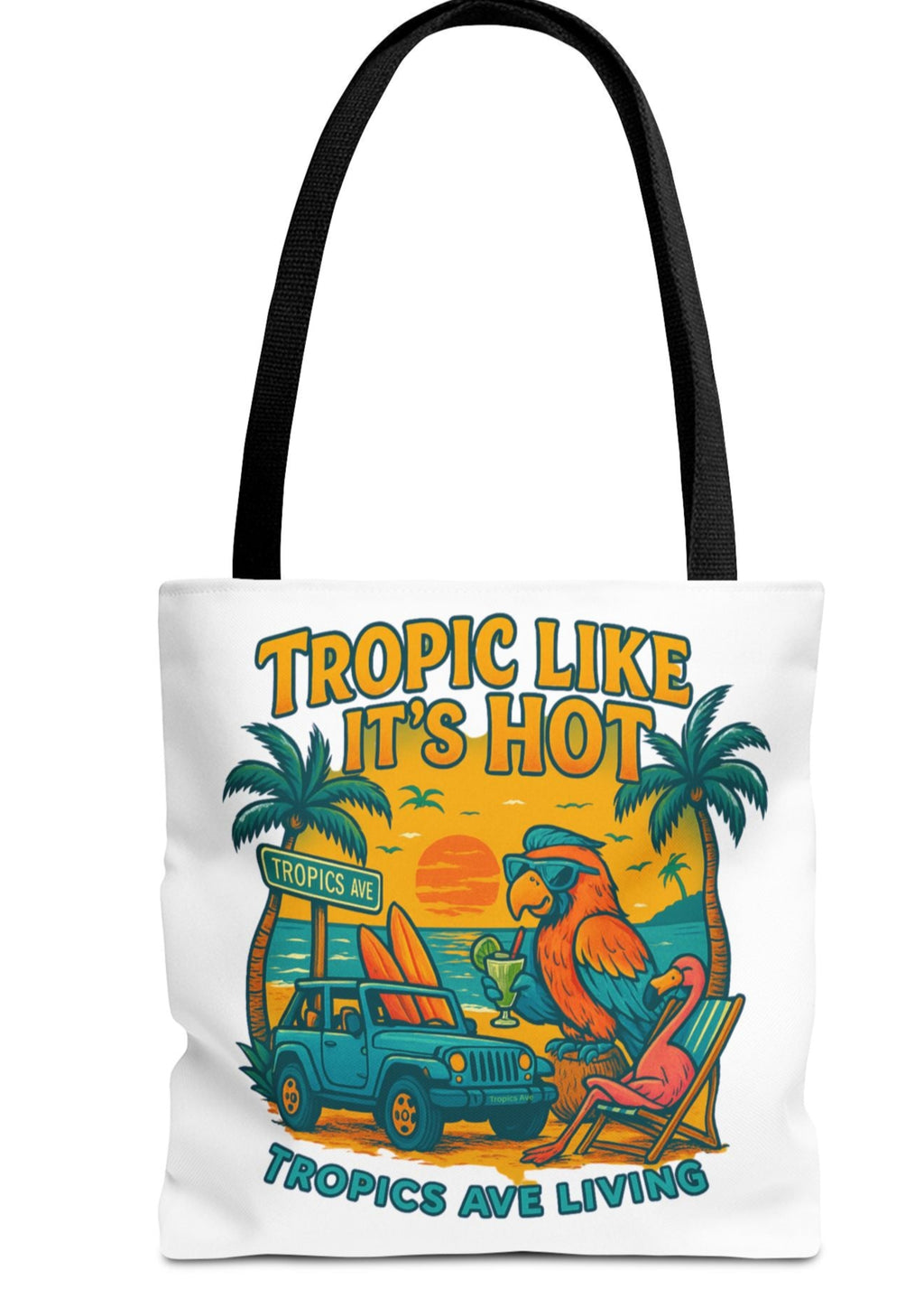 Tropical Tote Bag -