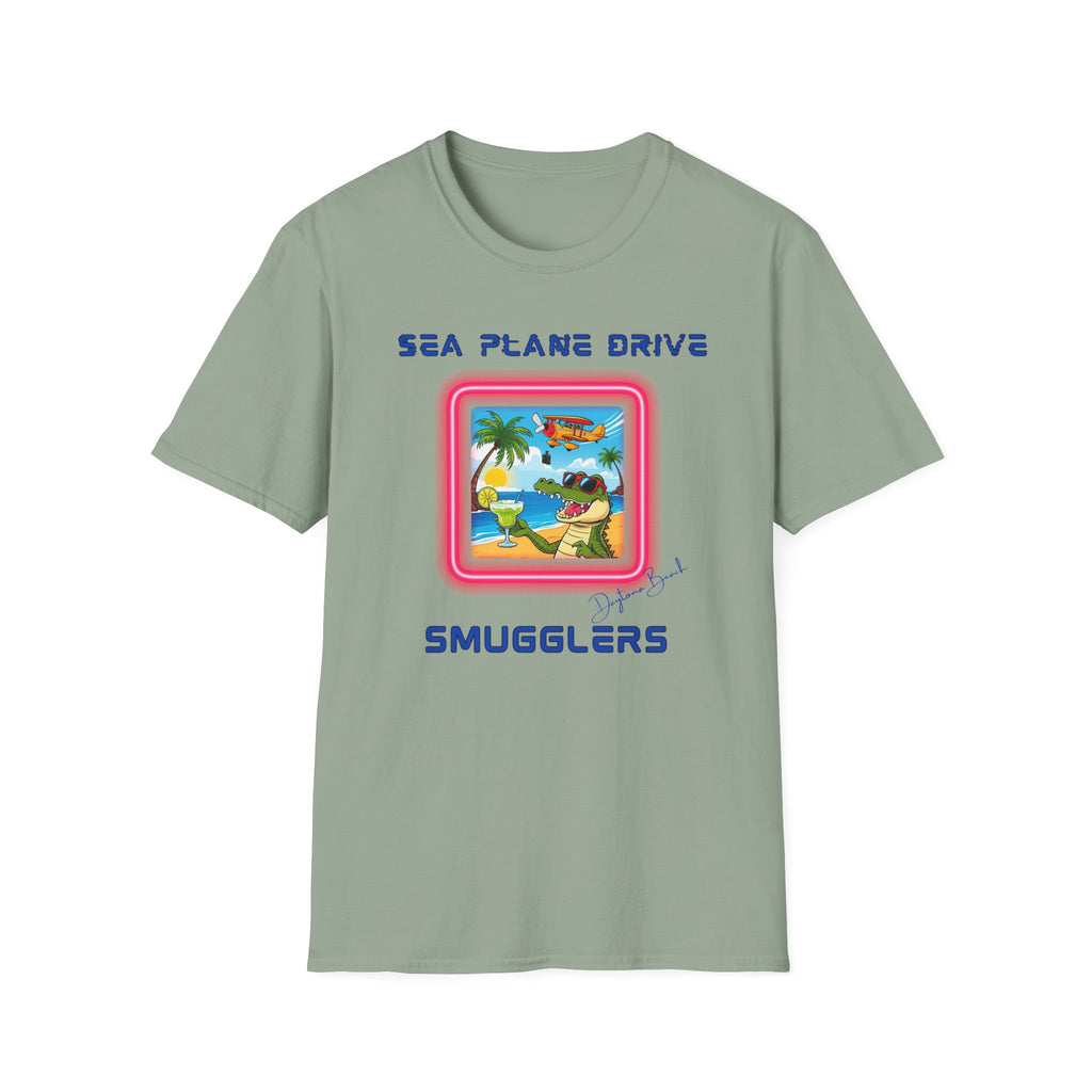 Sea Plane Drive  Jimmy buffet margaritaville latitude Tropical Adventure T-Shirt Beachwear for Sea Plane dr Souvenir Casual Summer Tee Fun Gift for Vacation