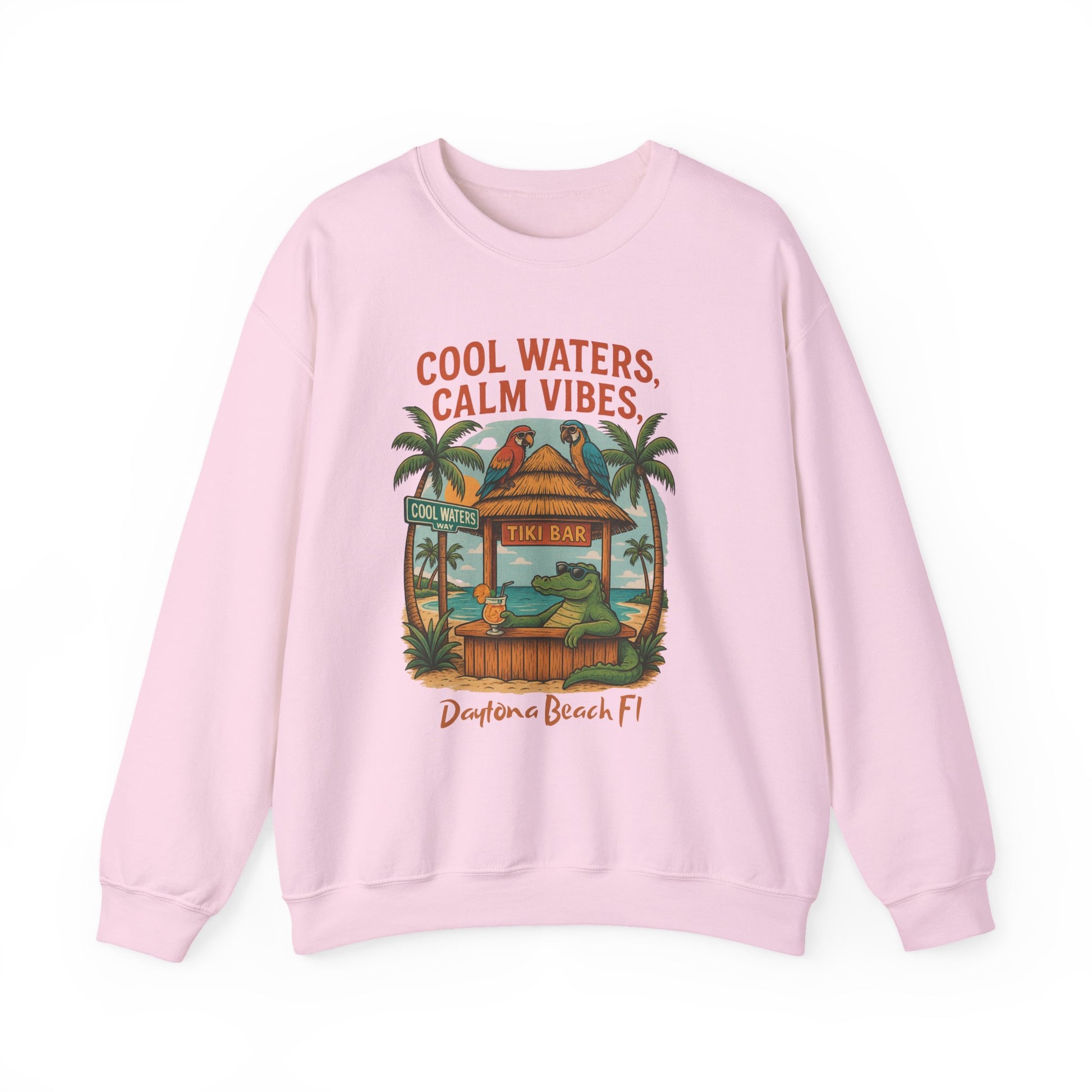 Cool Waters Crewneck Sweatshirt - Jimmy Buffet Style