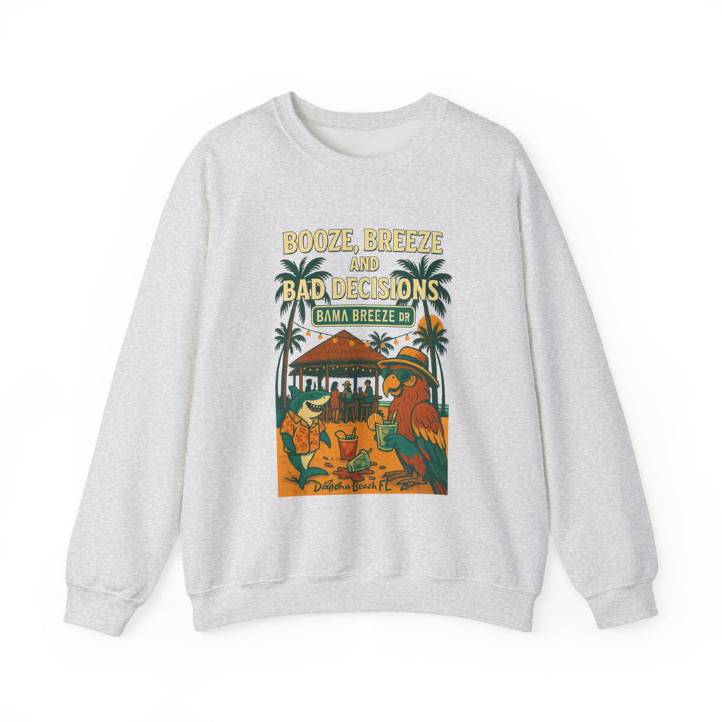Bam Breeze dr   Crewneck Sweatshirt - Jimmy Buffet Style