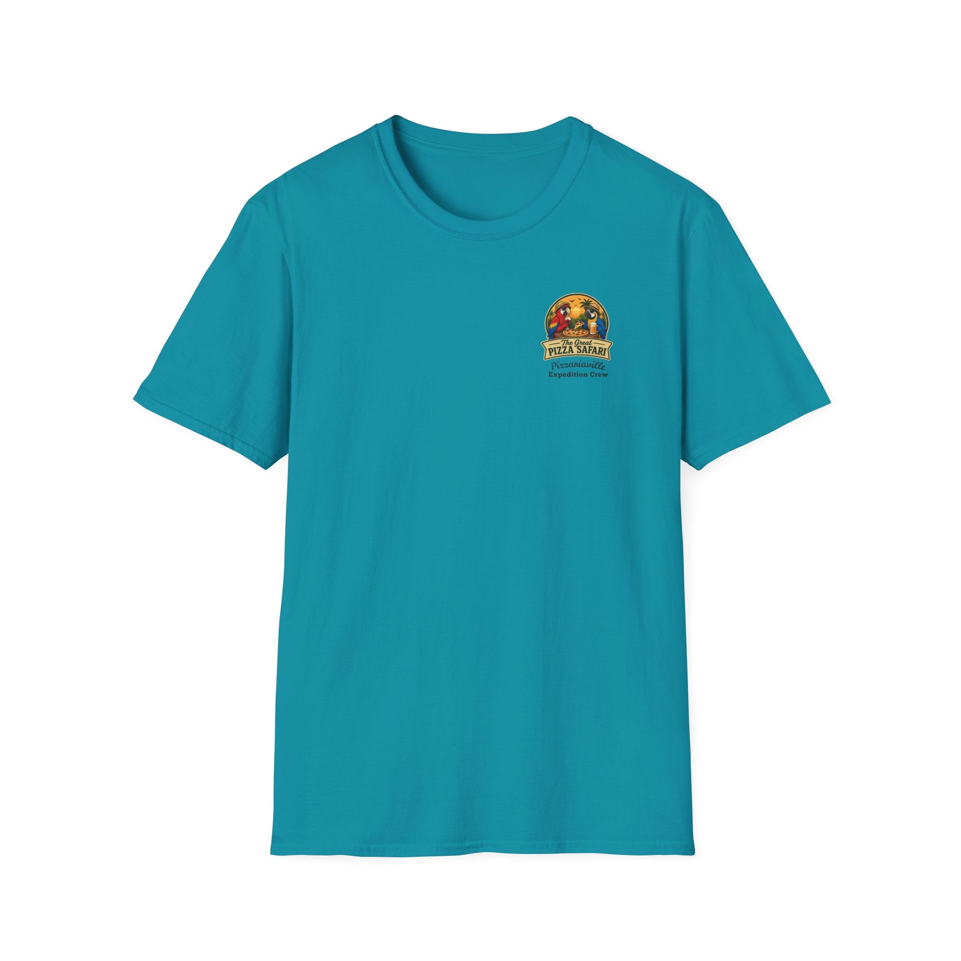 T‑Shirt — "Pizza Safari" Retro Pizzeria Expedition Crew Graphic Tee