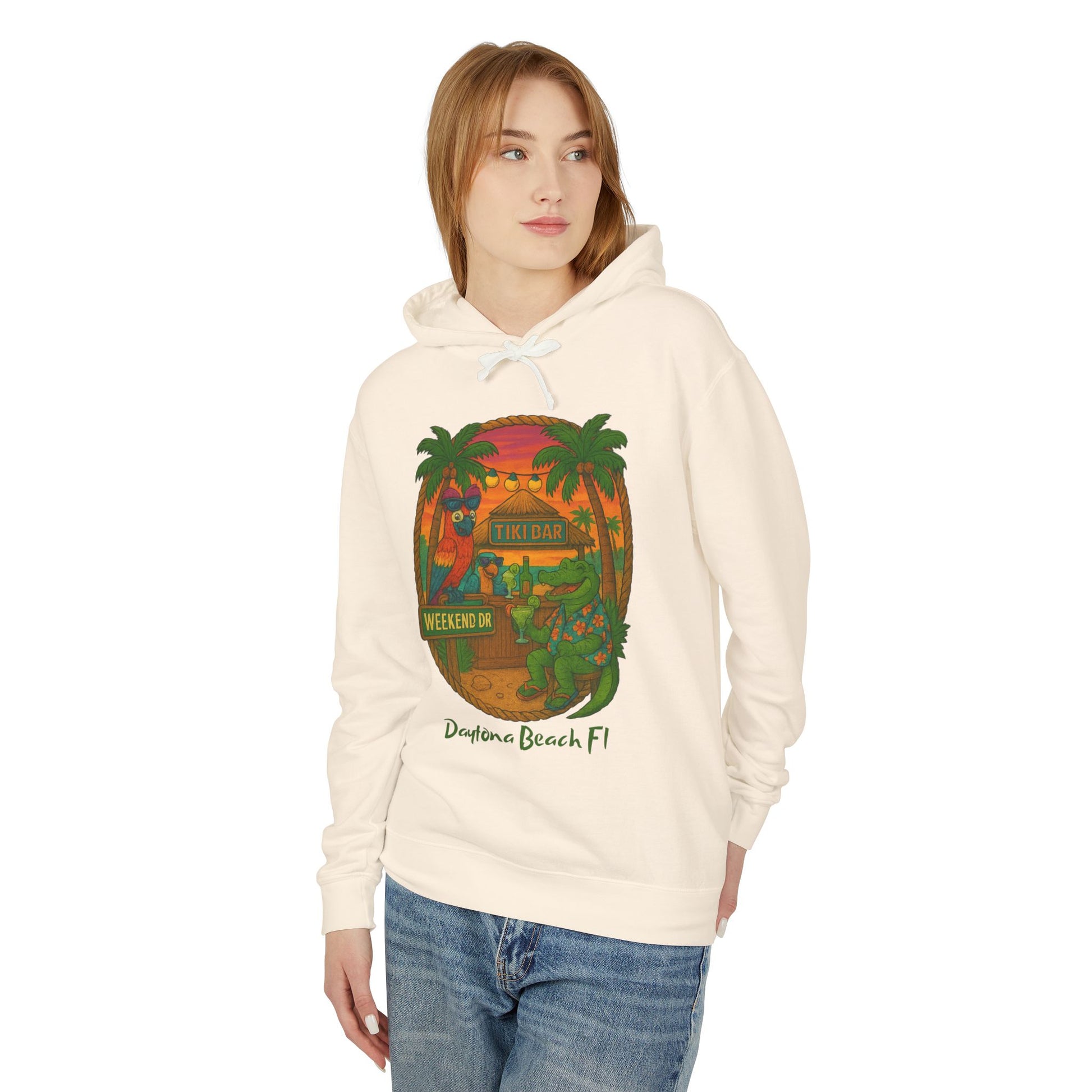 Weekend Dr   Lightweight Comfort Colors Hoodie - Jimmy Buffet Style