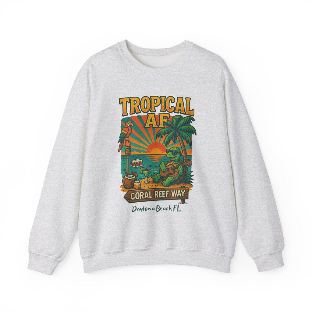 Coral Reef way Crewneck Sweatshirt - Jimmy Buffet Style