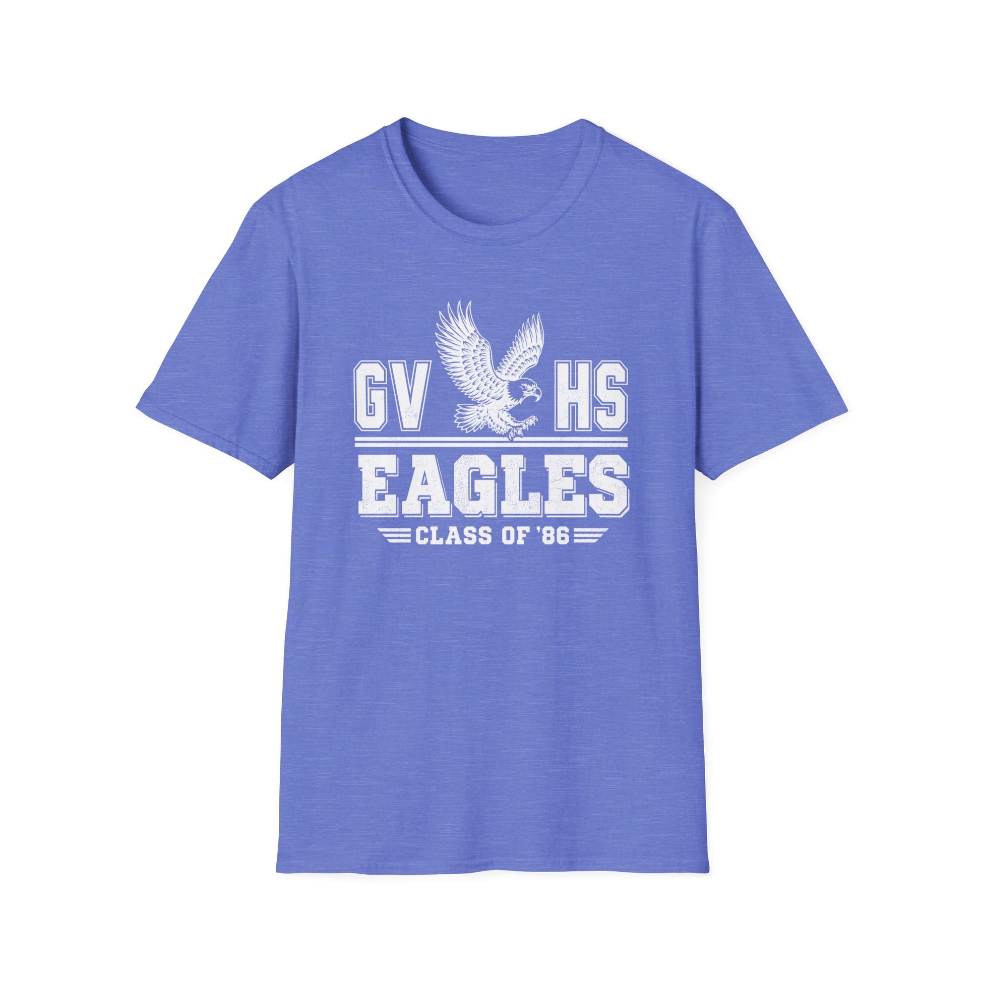 GVHS Eagles Vintage Eagle Logo T-Shirt | Class of '86 School Spirit