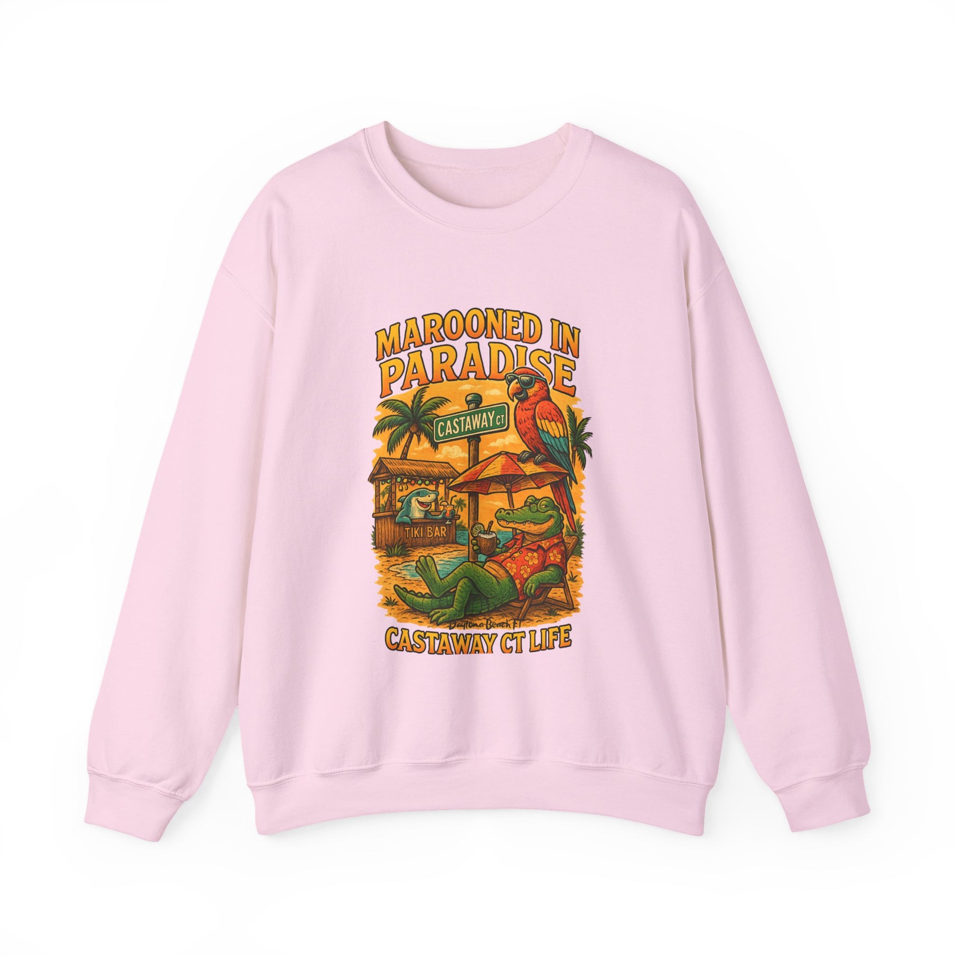 Castaway ct Crewneck Sweatshirt - Jimmy Buffet Style