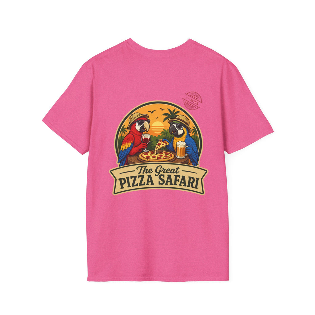 T‑Shirt — "Pizza Safari" Retro Pizzeria Expedition Crew Graphic Tee