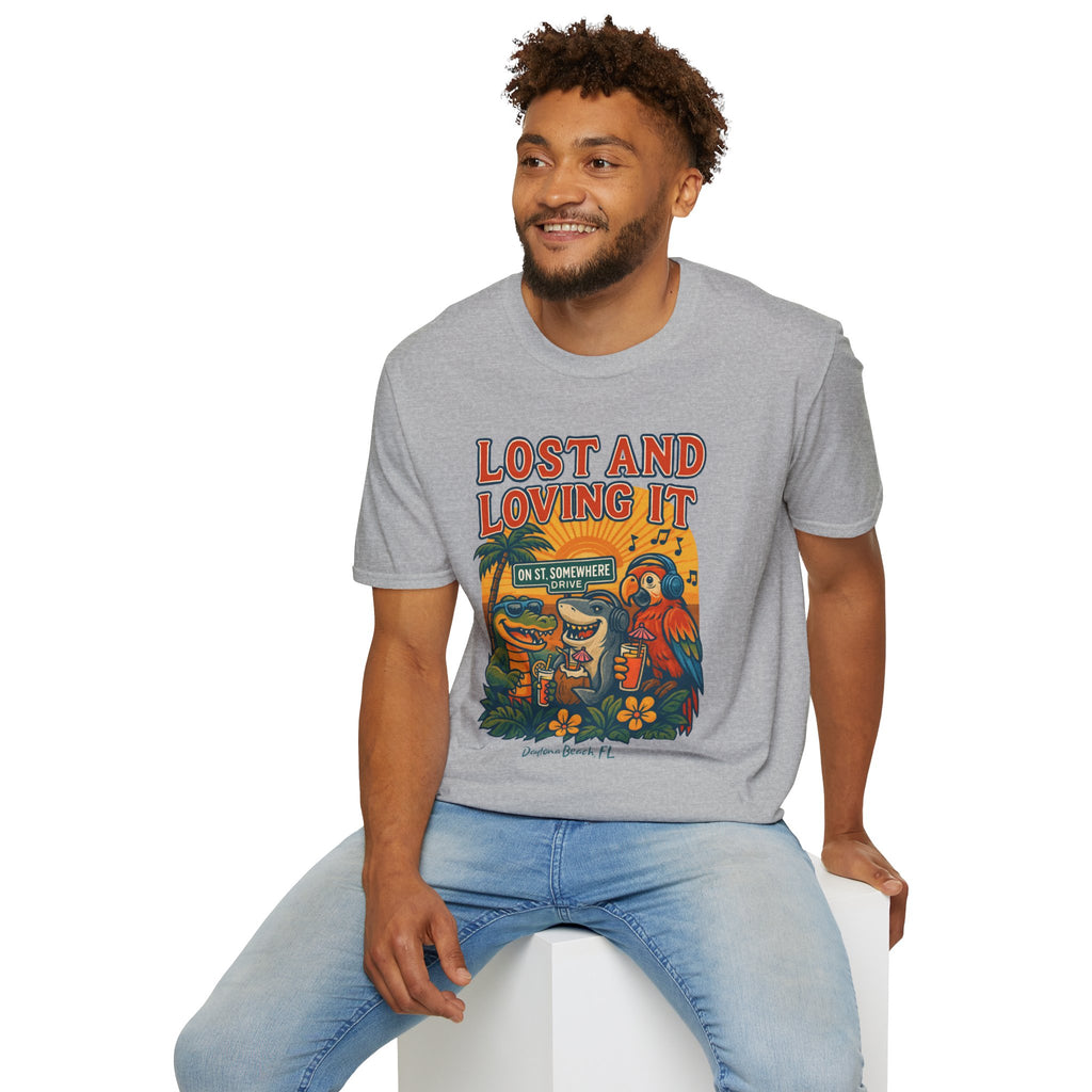 St Somewhere st Ring spun cotton T-Shirt — '