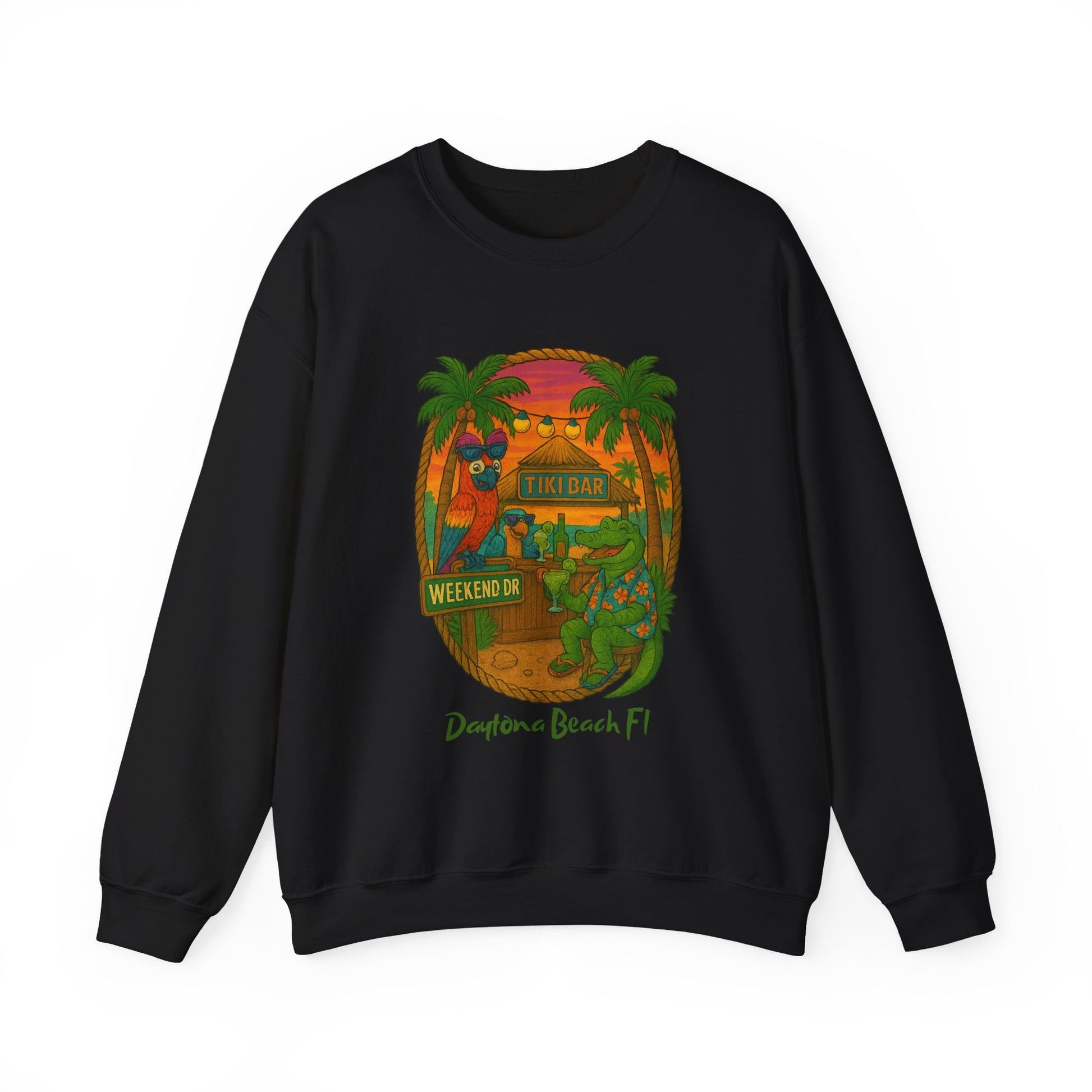 Weekend Dr  Crewneck Sweatshirt - Jimmy Buffet Style
