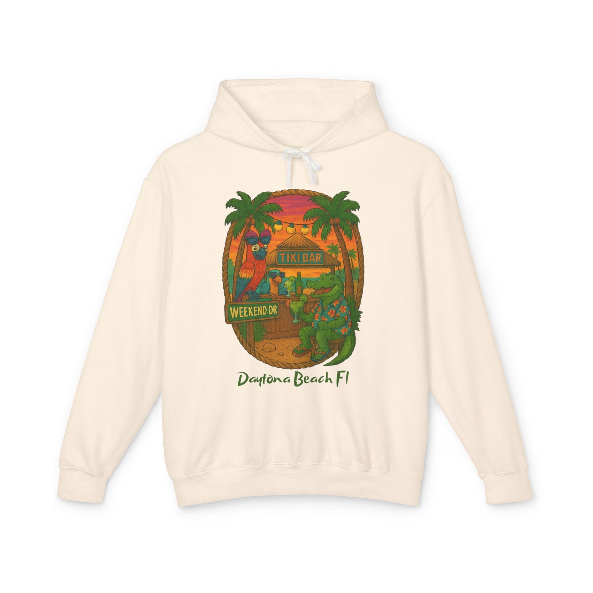 Weekend Dr   Lightweight Comfort Colors Hoodie - Jimmy Buffet Style
