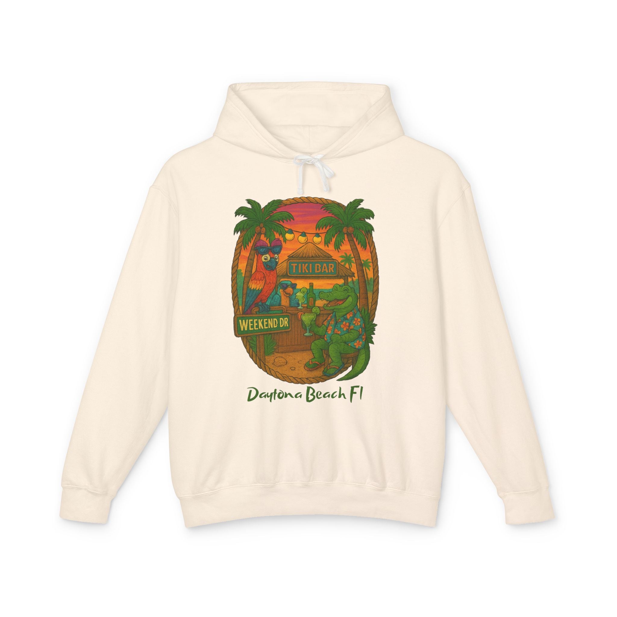 Weekend Dr   Lightweight Comfort Colors Hoodie - Jimmy Buffet Style