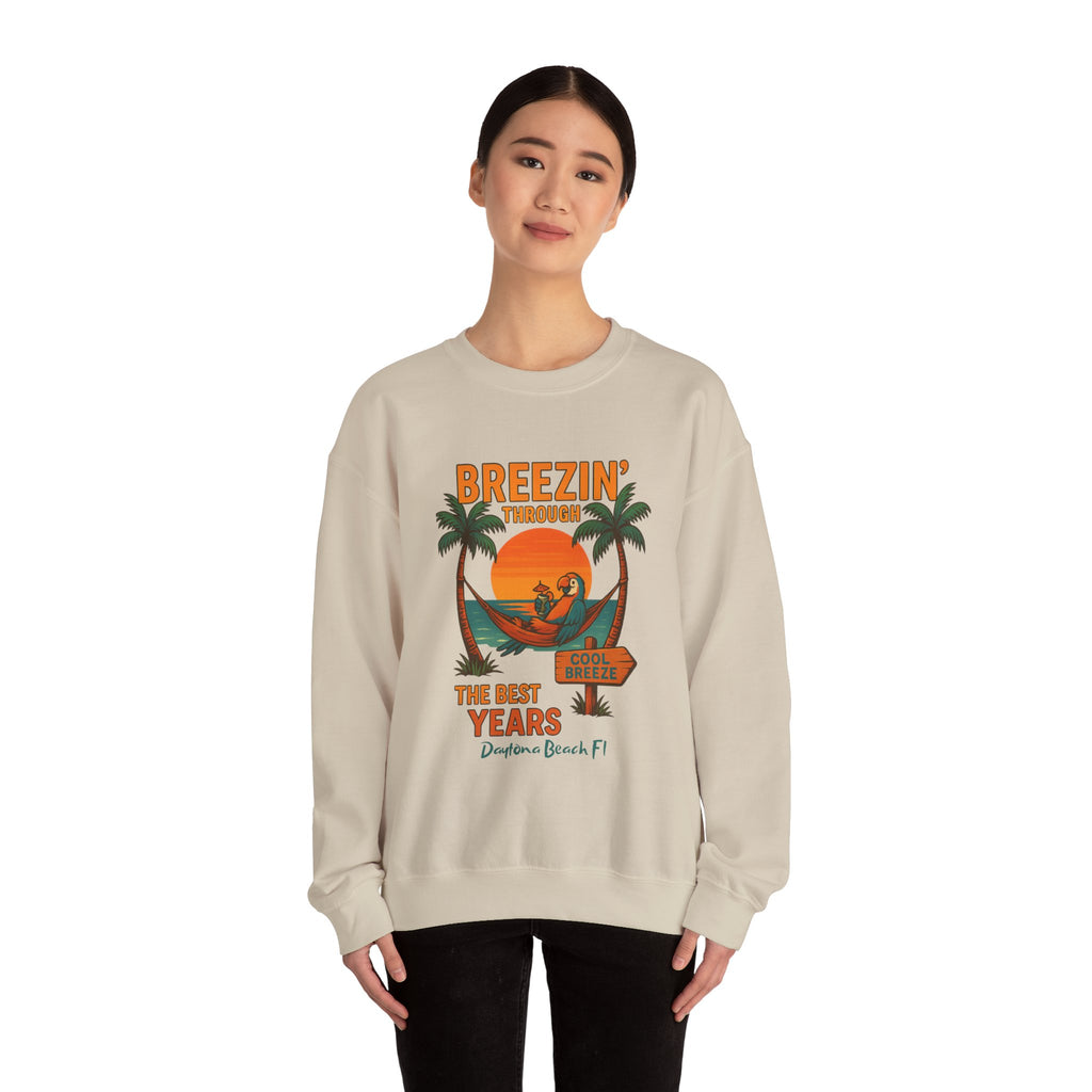 Cool Breeze dr  Crewneck Sweatshirt - Jimmy Buffet Style