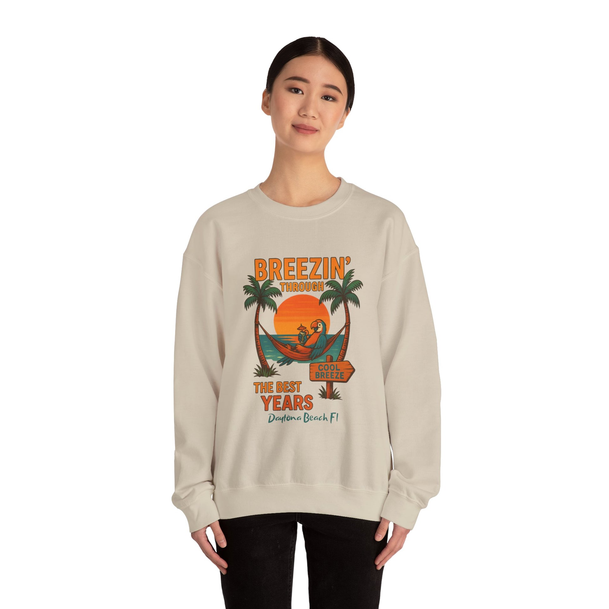 Cool Breeze dr  Crewneck Sweatshirt - Jimmy Buffet Style