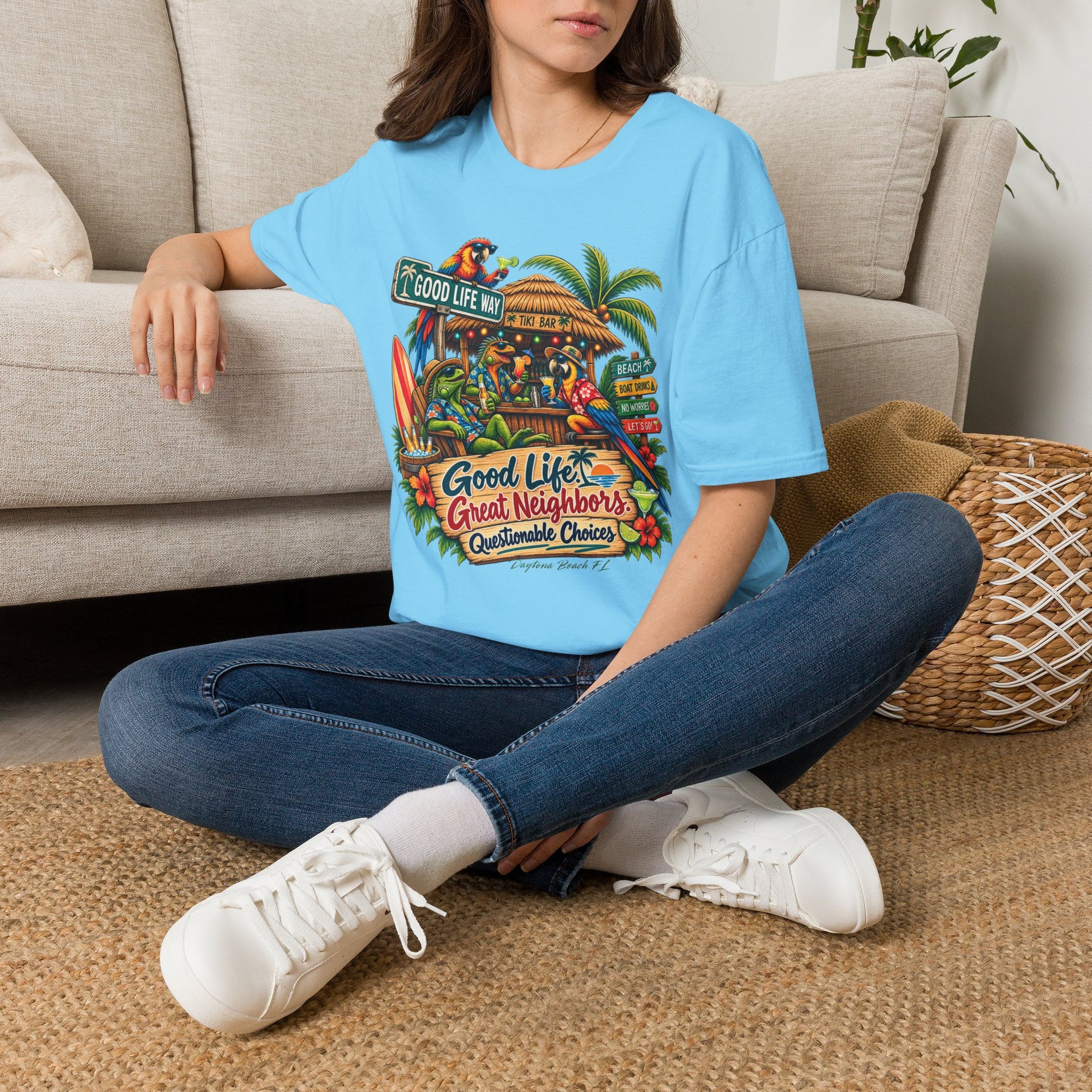 Good Life Way T-Shirt — Tropical Tiki Bar Beach Shirt