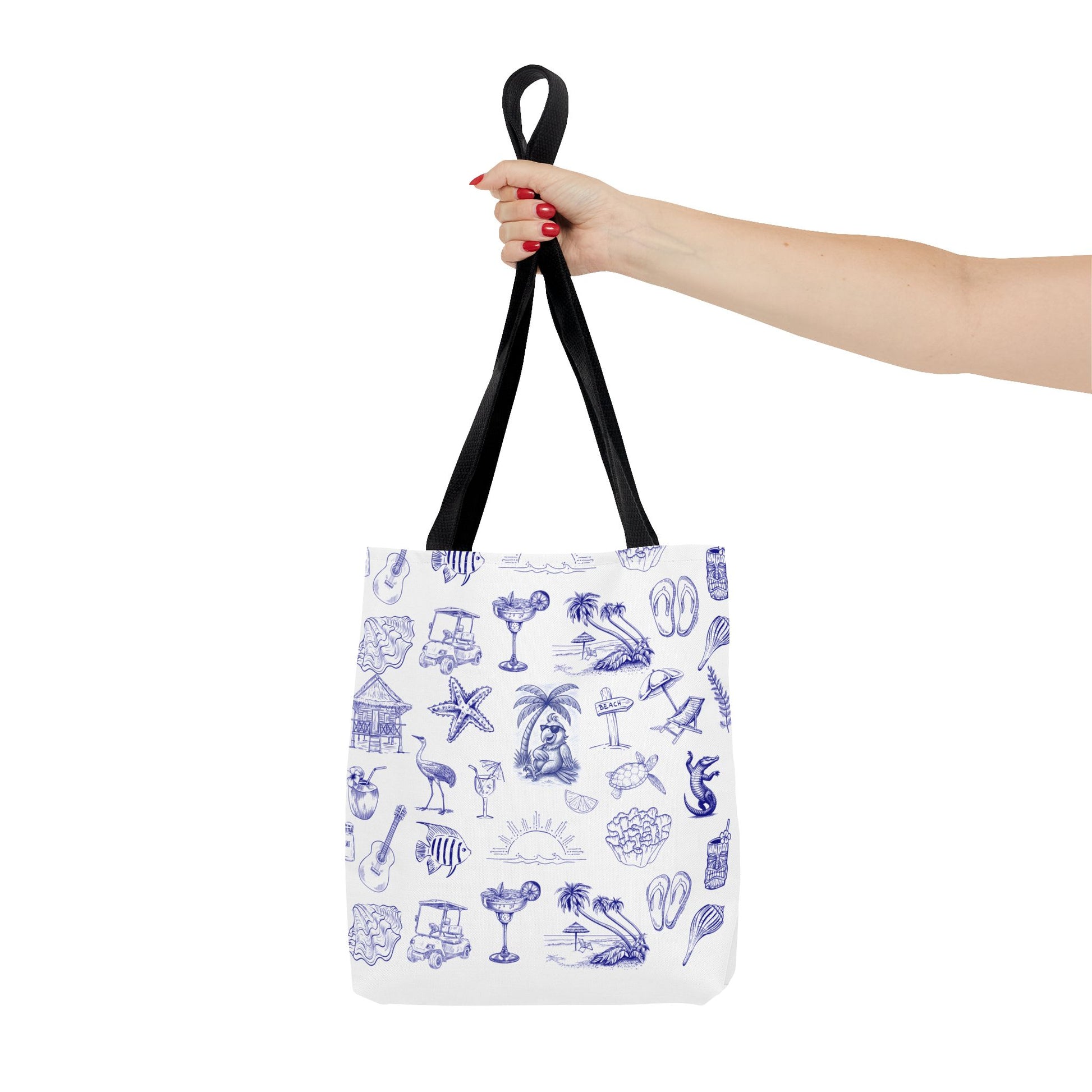 Beach-Themed Tote Bag, Vacation Essentials