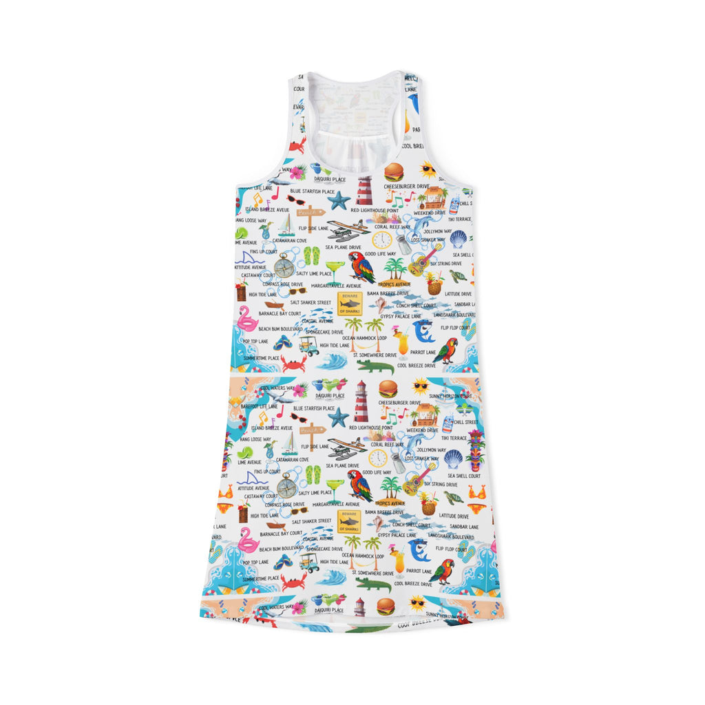 Tropical Vacation Racerback Dress