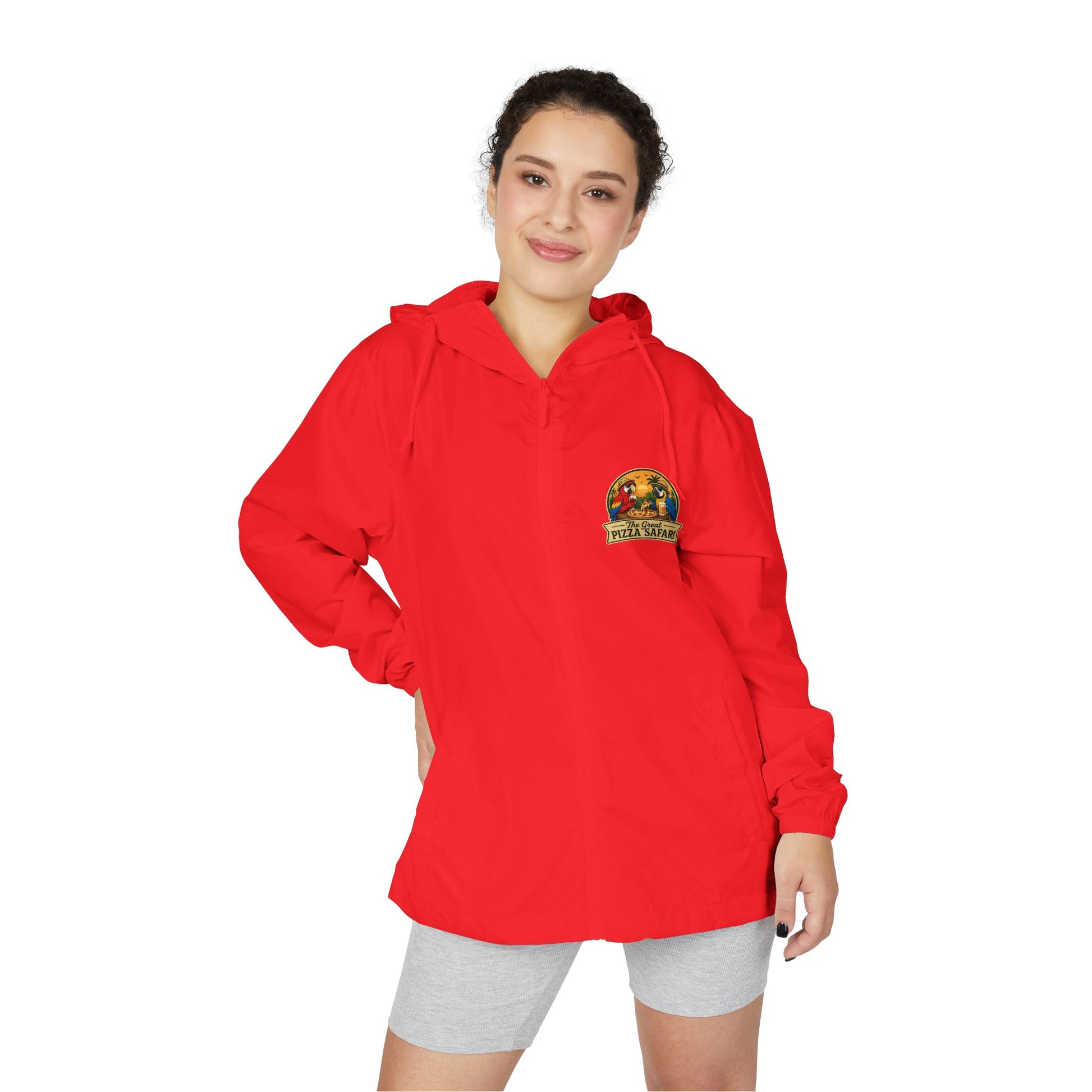 Vintage Camper Windbreaker Jacket – Pizzariaville graphic