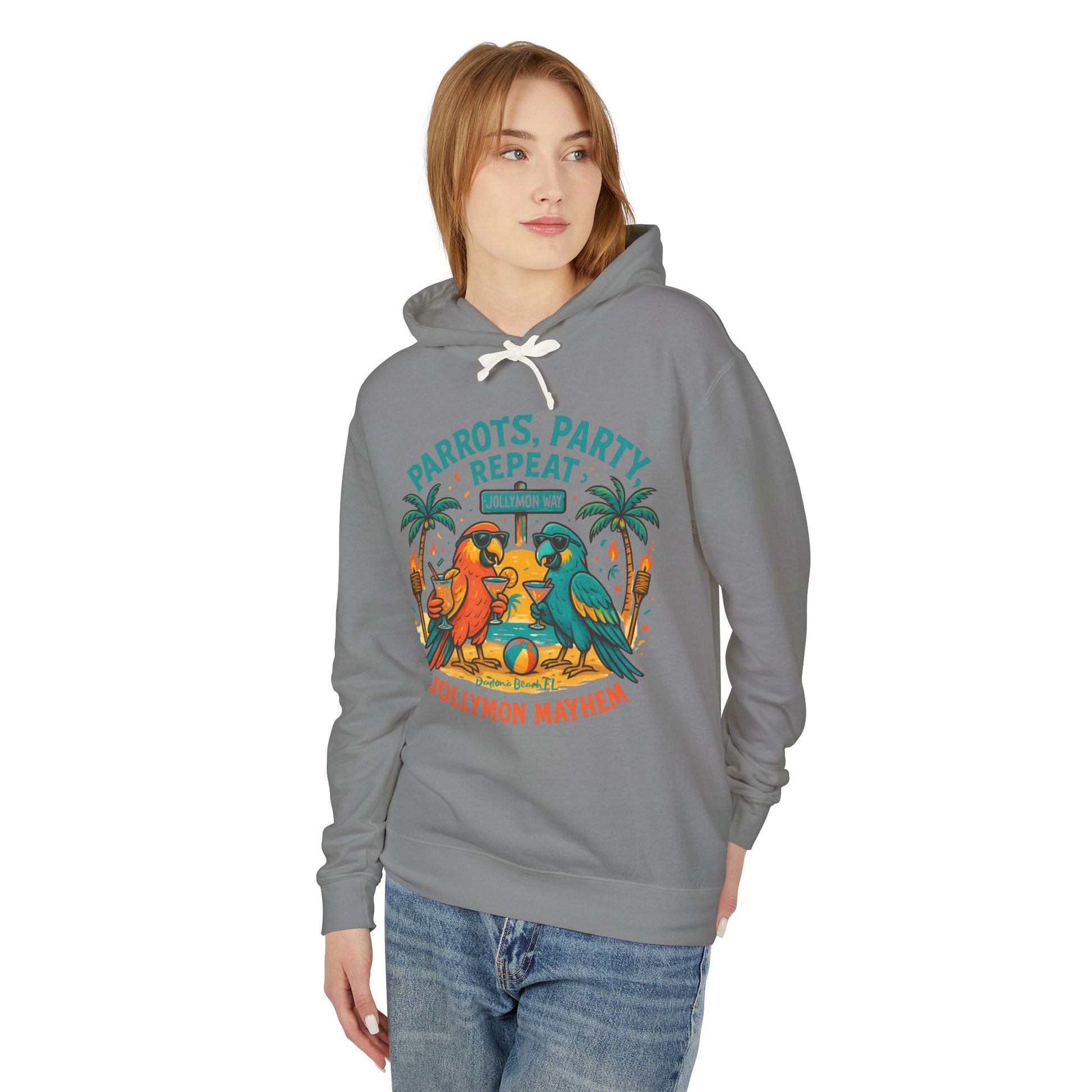 Jollymon Way  Lightweight Comfort Colors Hoodie - Jimmy Buffet Style