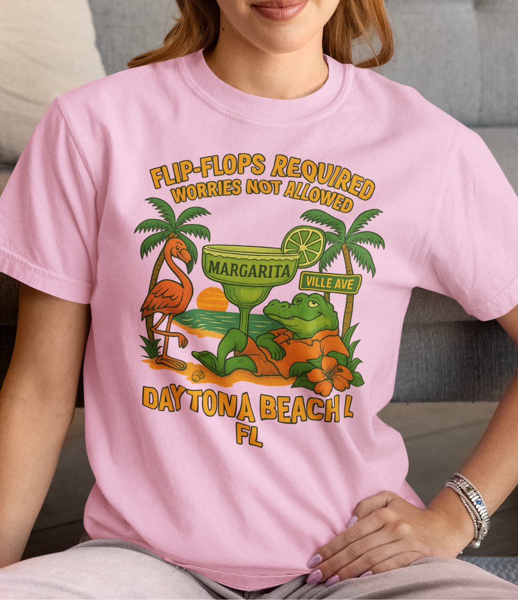 Margaritaville Ave    T-Shirt, Summer Vibes Tee, Beachwear, Vacation Shirt, Funny Graphic Tee, Unisex Casual Wear