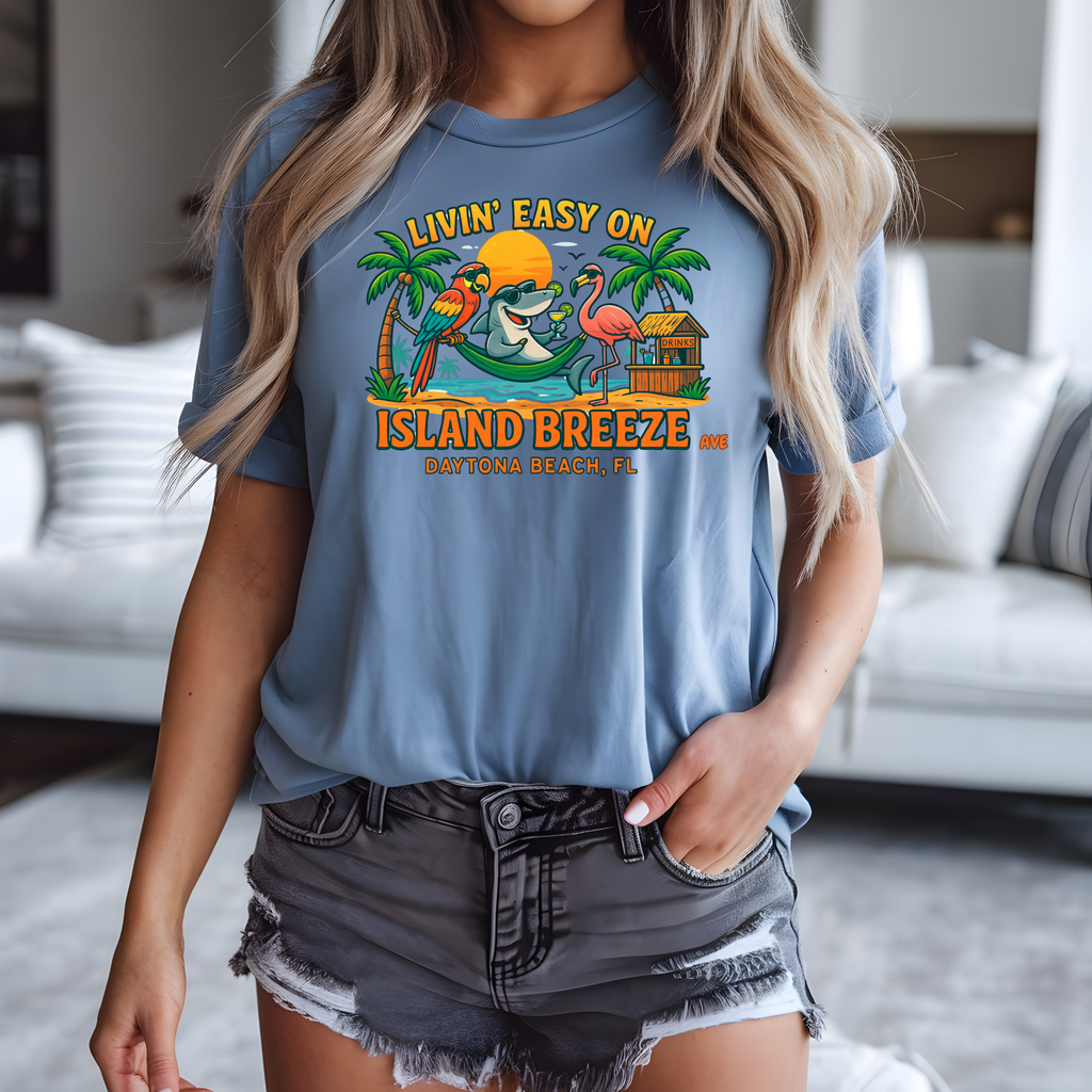 Island Breeze Tshirt gift for Jimmy Buffet fan Vintage Summer Tee, Margaritaville  Beach Vibe Shirt, Cool Travel Apparel, Fun Gift for Vacation Lovers