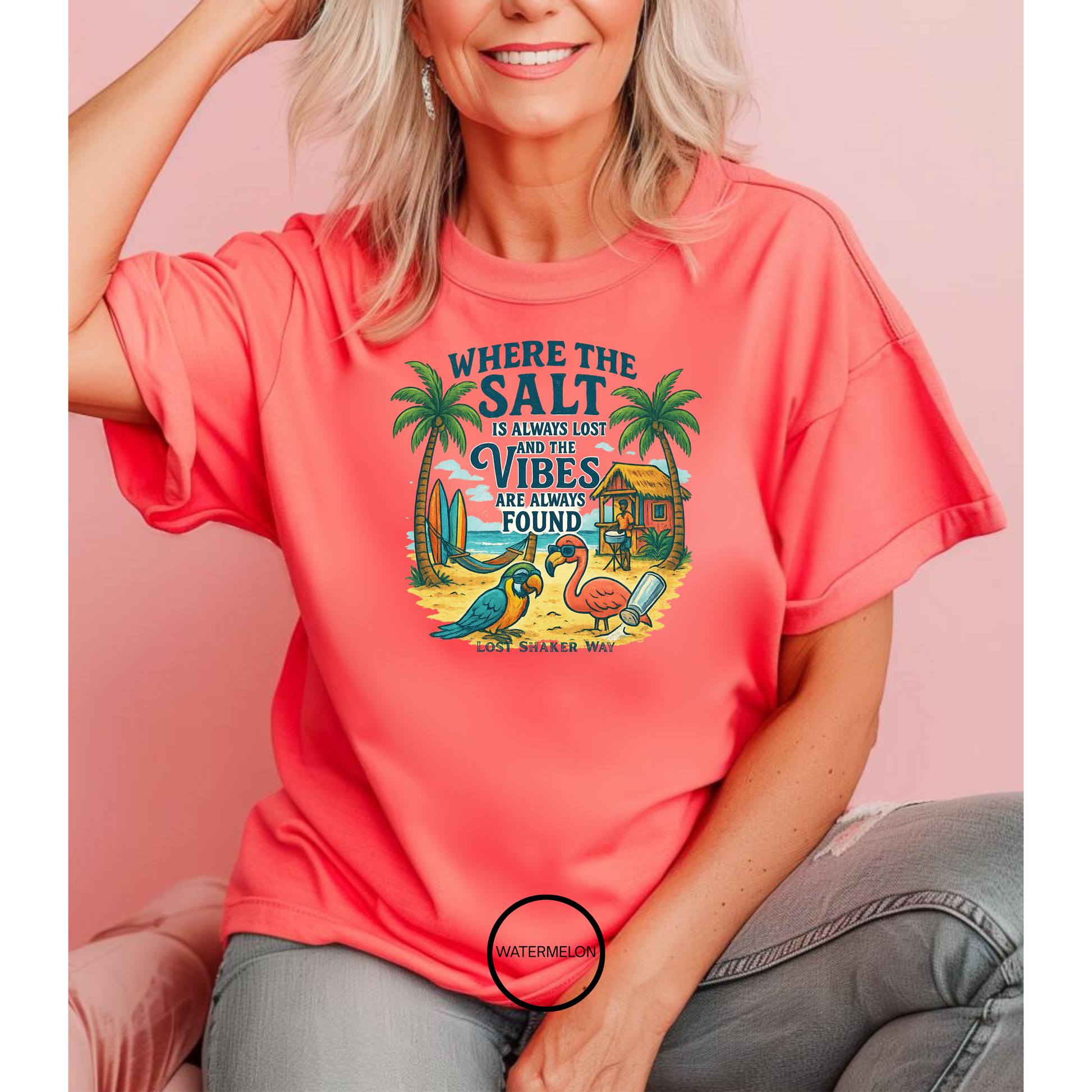 Lost Shaker Way Tshirt gift for Jimmy Buffet fan Vintage Summer Tee, Margaritaville  Beach Vibe Shirt, Cool Travel Apparel, Fun Gift for Vacation Lovers