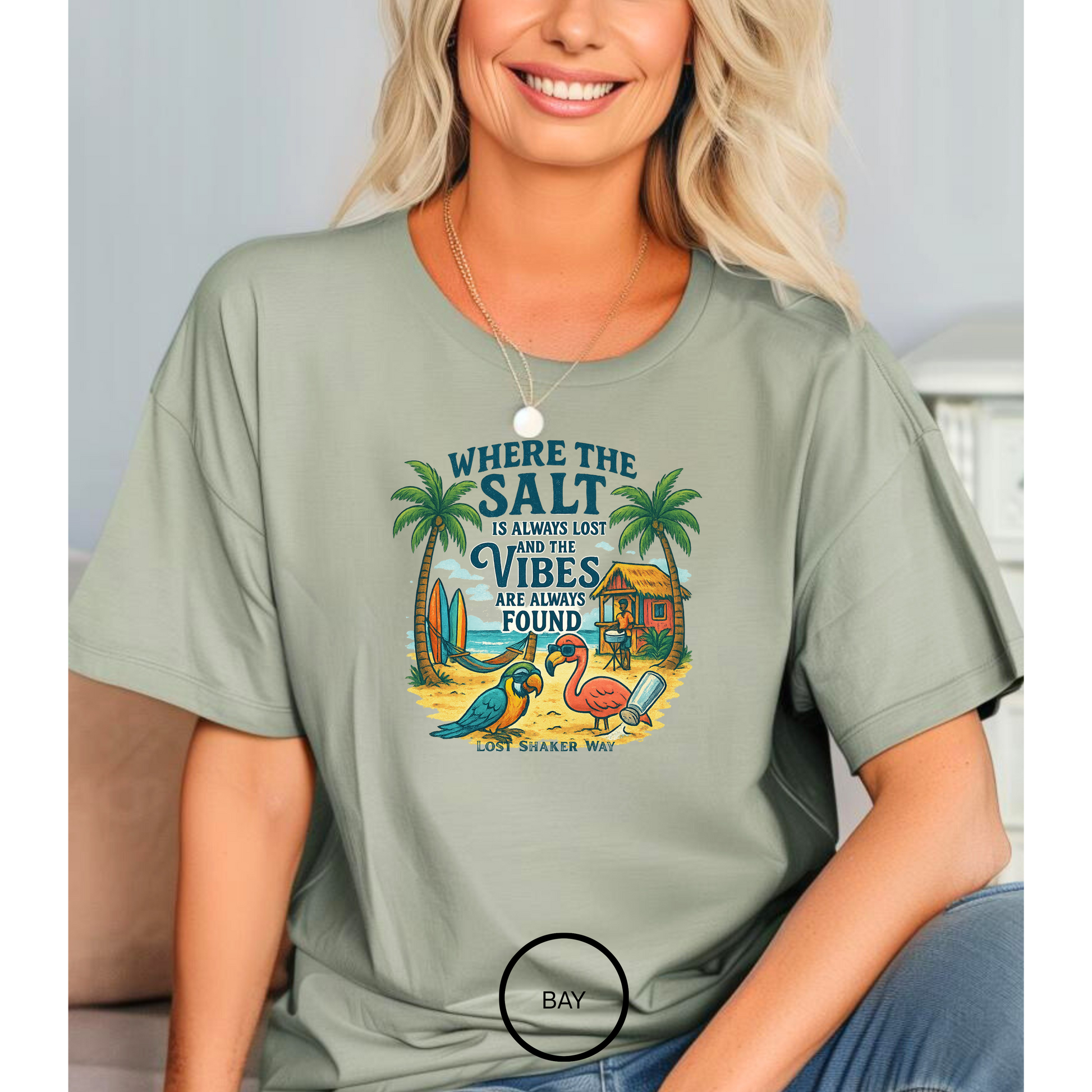 Lost Shaker Way Tshirt gift for Jimmy Buffet fan Vintage Summer Tee, Margaritaville  Beach Vibe Shirt, Cool Travel Apparel, Fun Gift for Vacation Lovers
