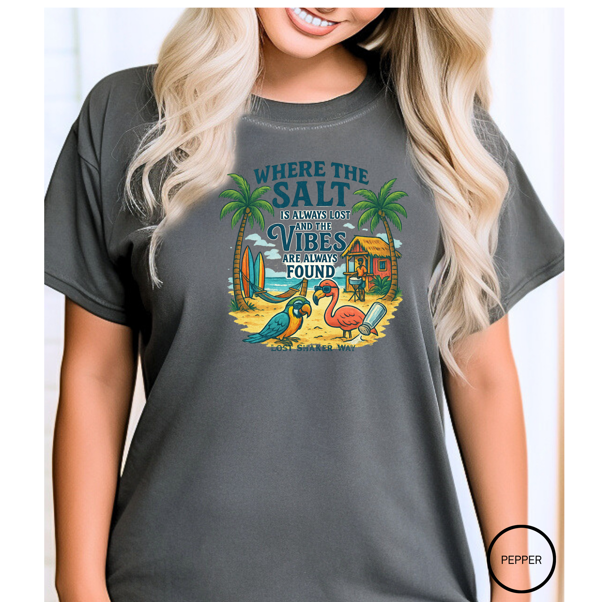 Lost Shaker Way Tshirt gift for Jimmy Buffet fan Vintage Summer Tee, Margaritaville  Beach Vibe Shirt, Cool Travel Apparel, Fun Gift for Vacation Lovers