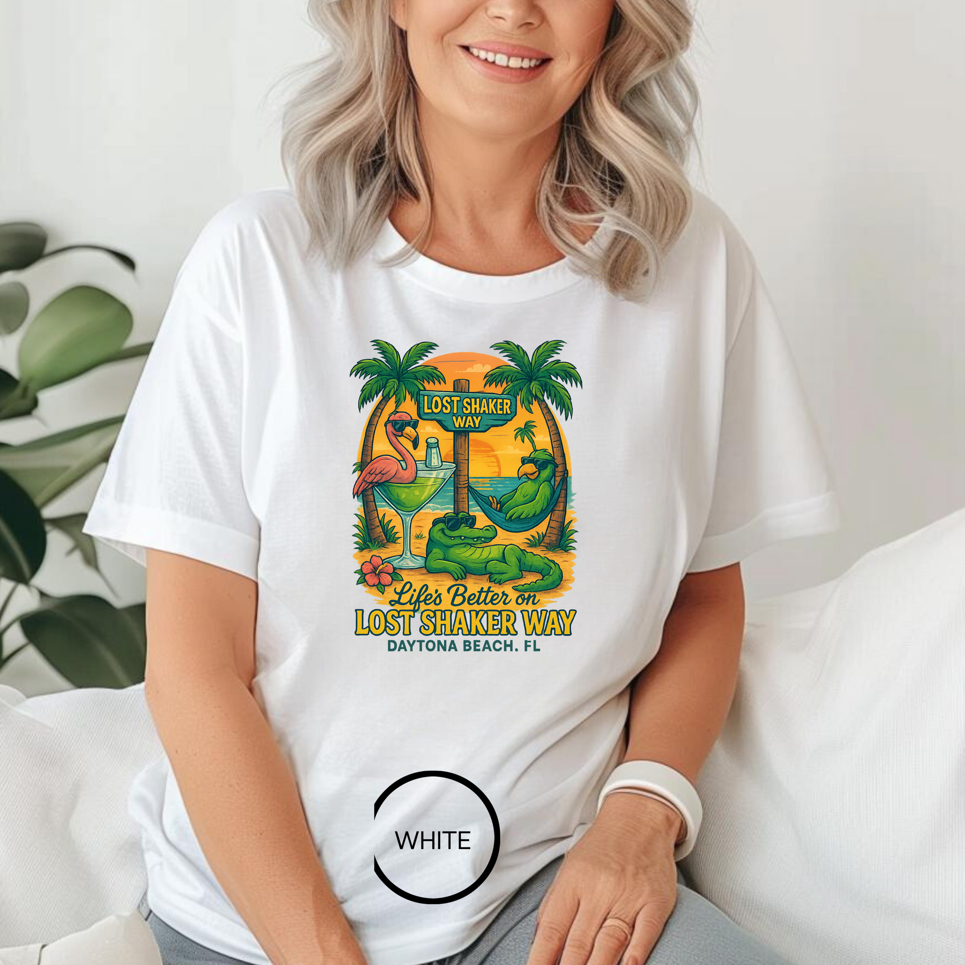 Lost Shaker Way Tshirt gift for Jimmy Buffet fan Vintage Summer Tee, Margaritaville  Beach Vibe Shirt, Cool Travel Apparel, Fun Gift for Vacation Lovers